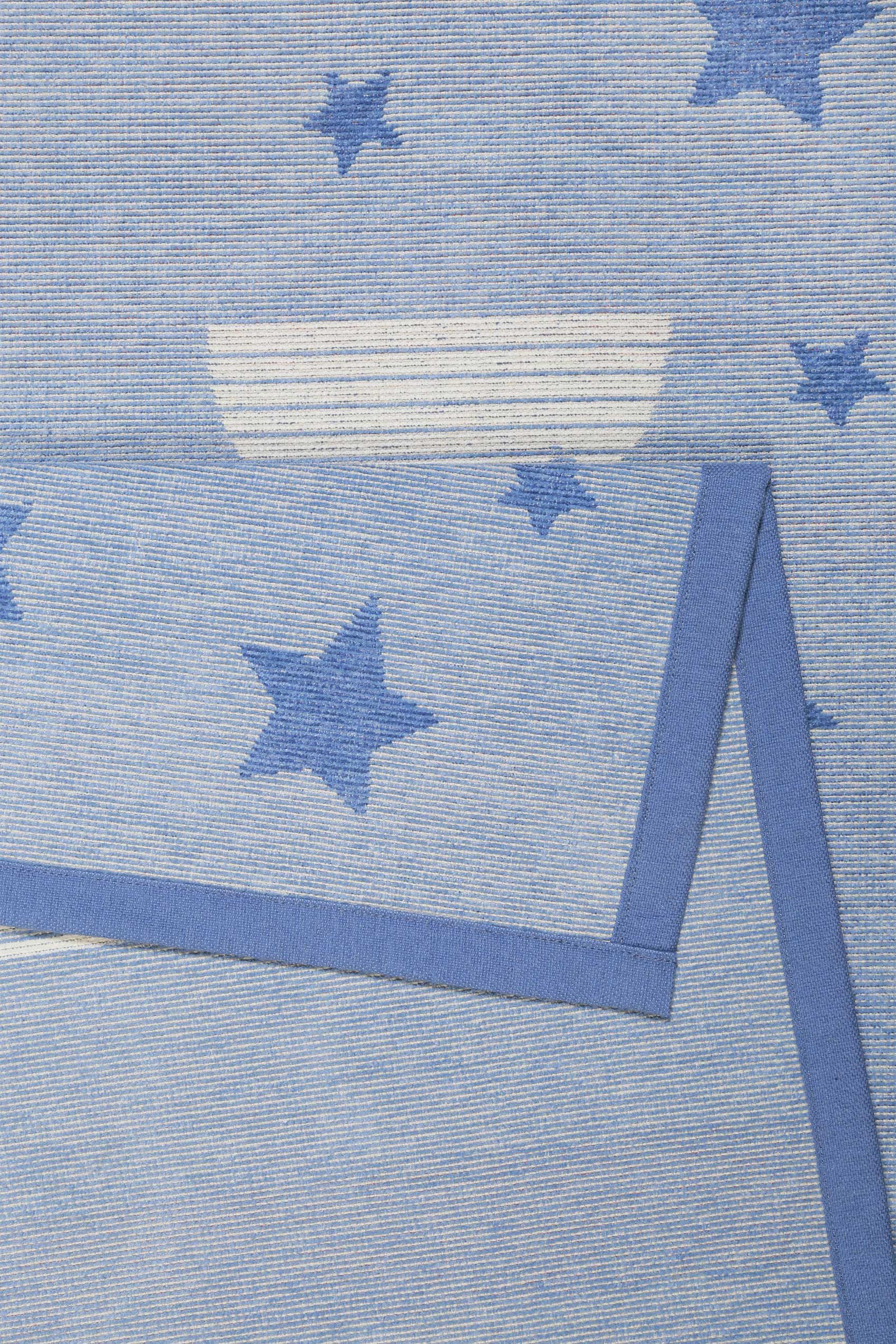 Esprit Kindervloerkleed Whale Buddy ESP-005 Tweezijdig te gebruiken kleed, diermotief of sterrenhemel, kinderkamer
