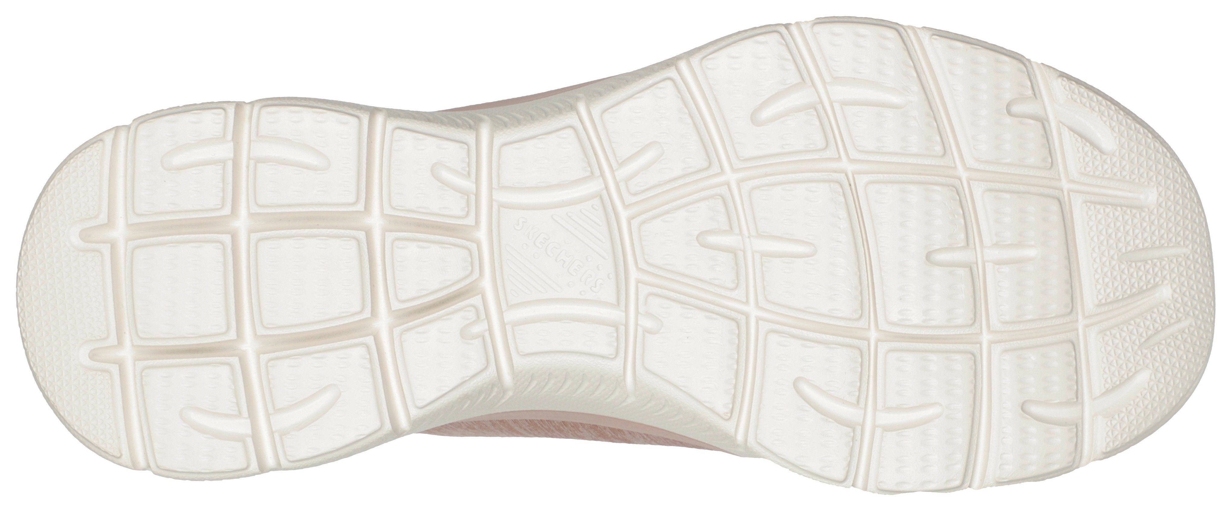 Skechers Instappers SUMMITS DAZZLING HAZE Slip-ins sneaker, vrijetijdsschoen met subtiele contrastdetails
