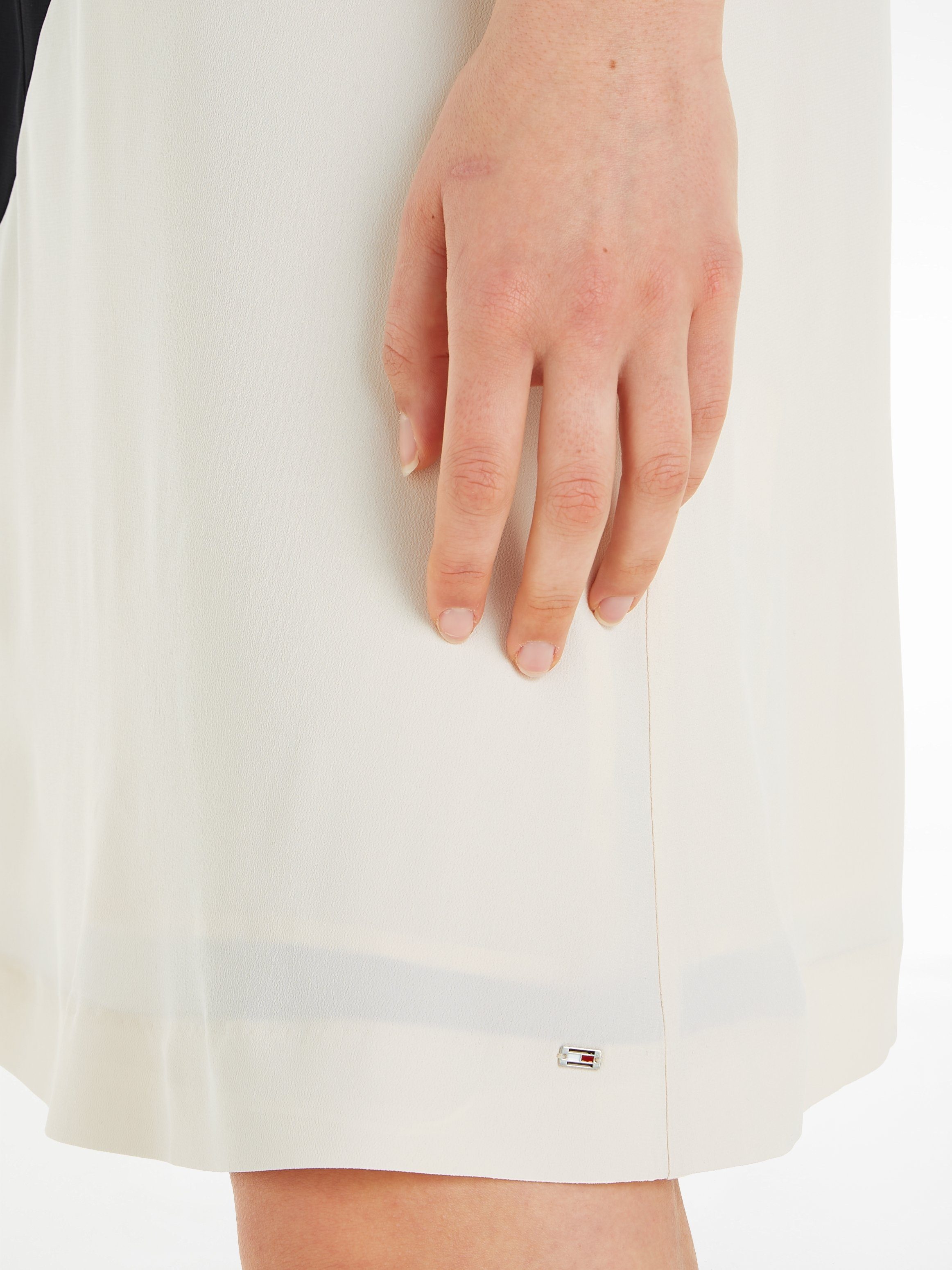 Tommy Hilfiger Blousejurk VISCOSE BLOCKED KNEE DRESS