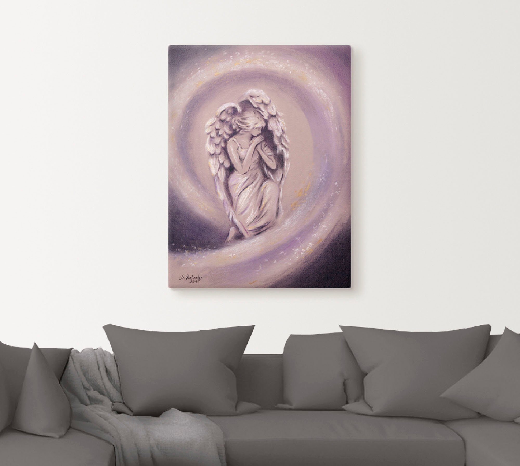 Artland Artprint Beschermengel als artprint op linnen, poster in verschillende formaten maten