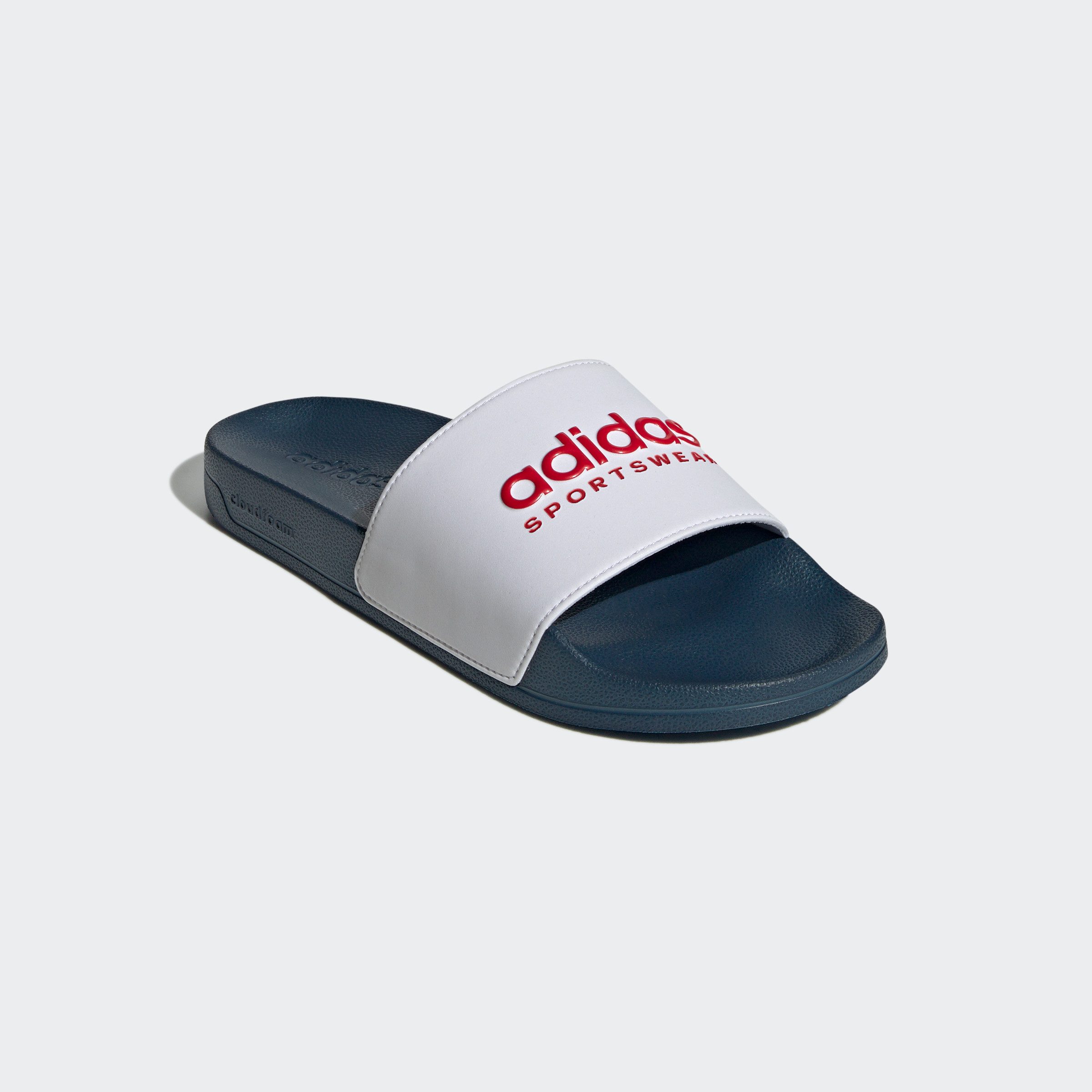 adidas Sportswear Badslippers Shower adilette heren slippers maat 46 EU wit