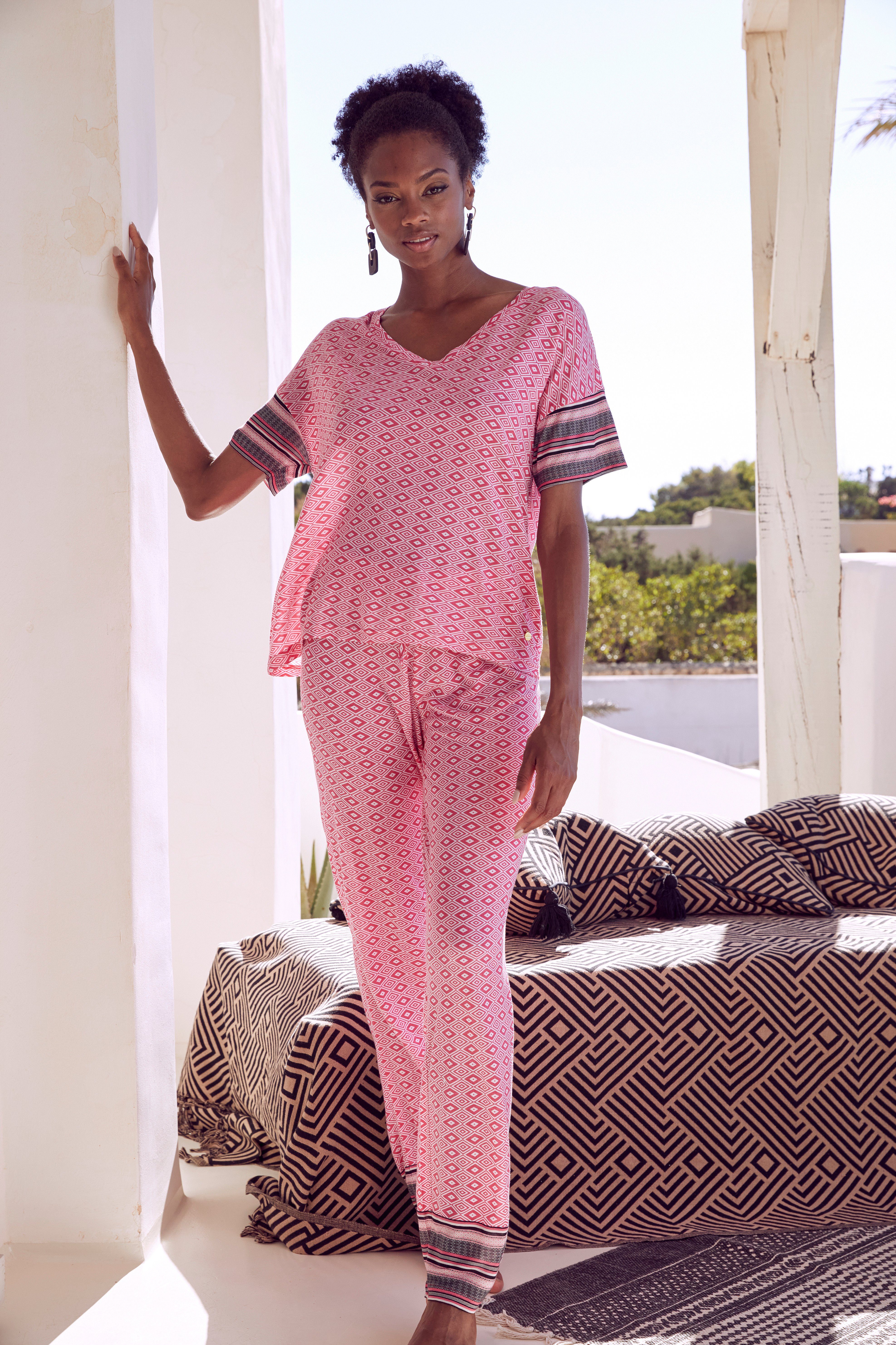 Vivance Dreams Pyjamabroek in mooi etno-design