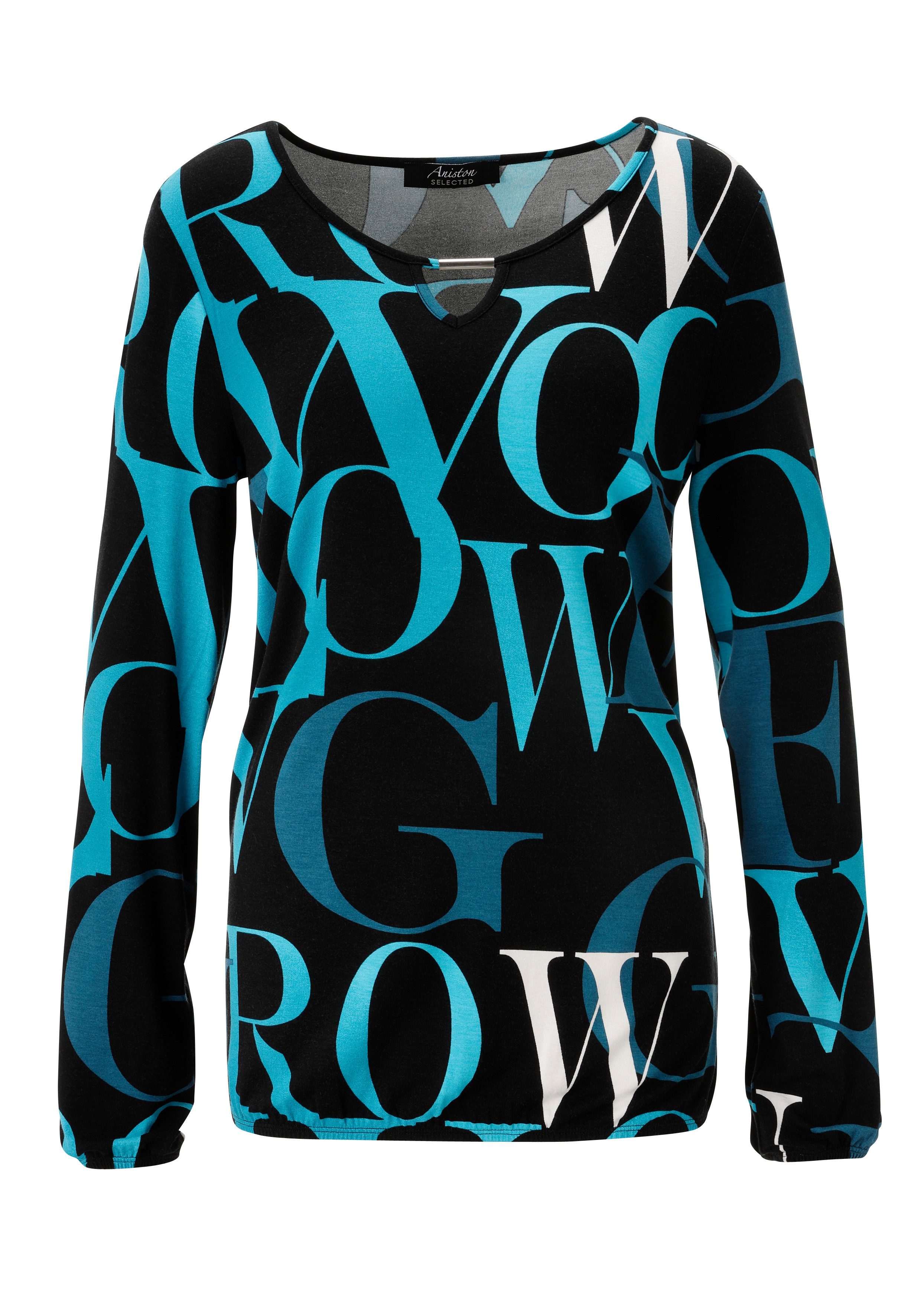 Aniston SELECTED Shirt met lange mouwen