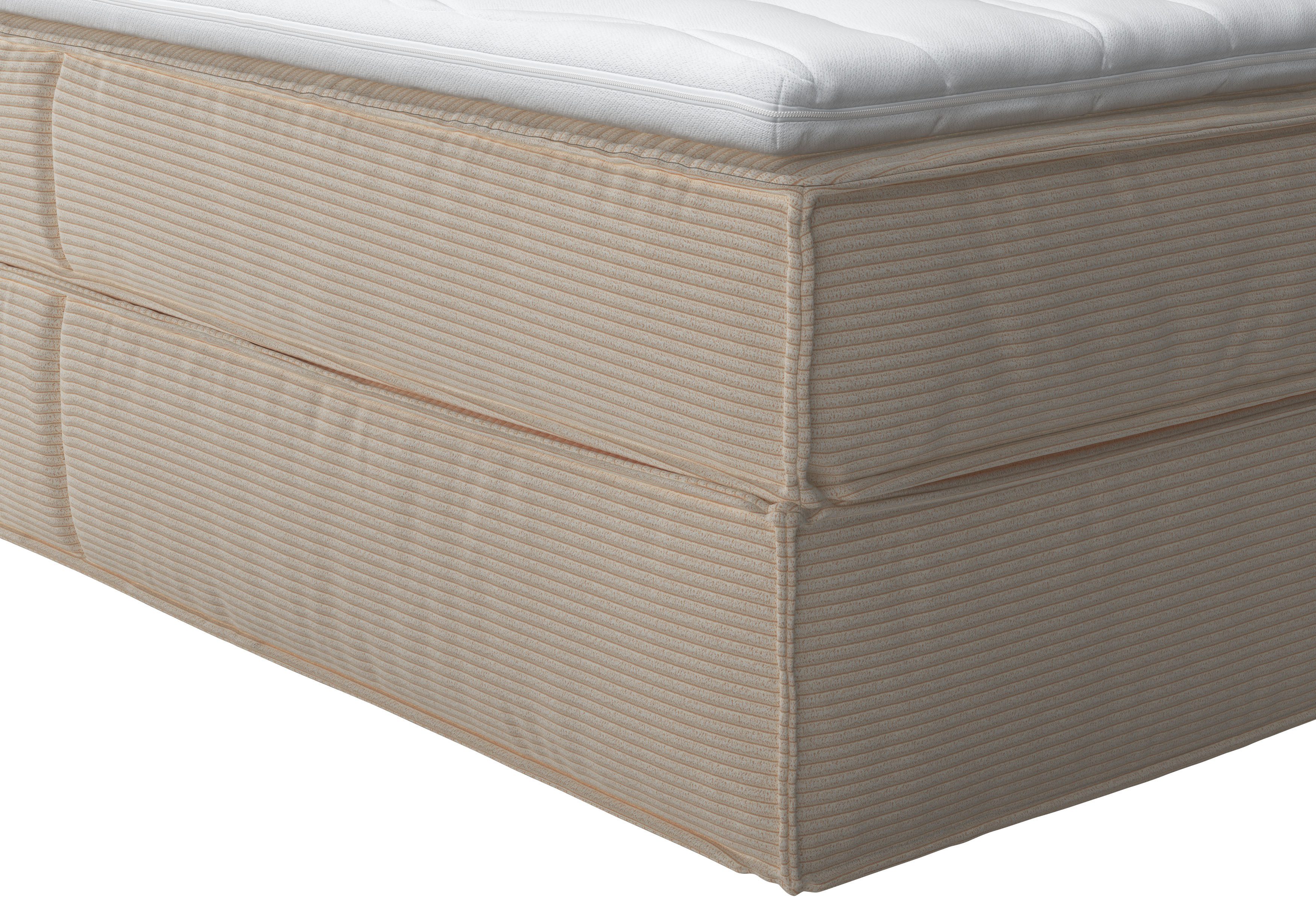 Home affaire Boxspring Sacy Boxbed incl. topmatras, 2 matrassen, hardheden H2, H3 en H4 naar keuze