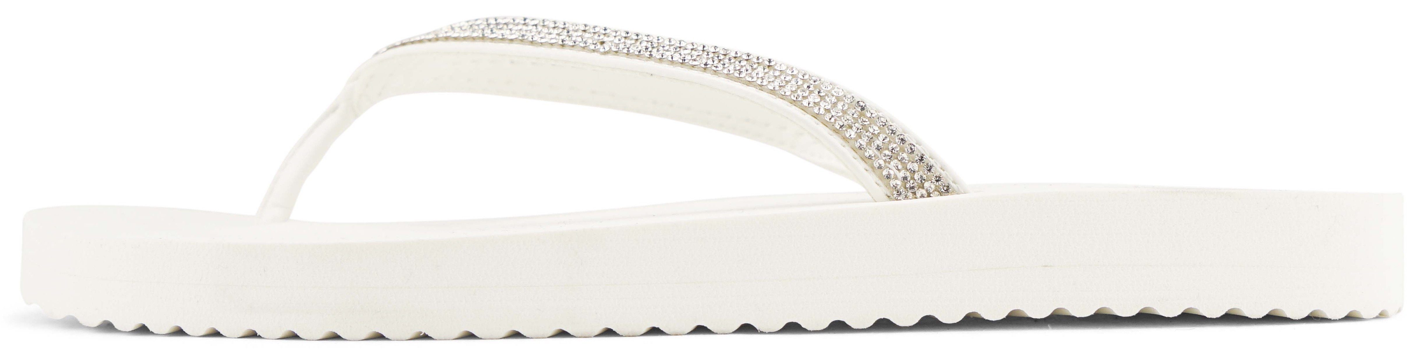 Flip Flop Teenslippers Flip* zomerschoen, slippers, poolslides met glinsterende bandjes