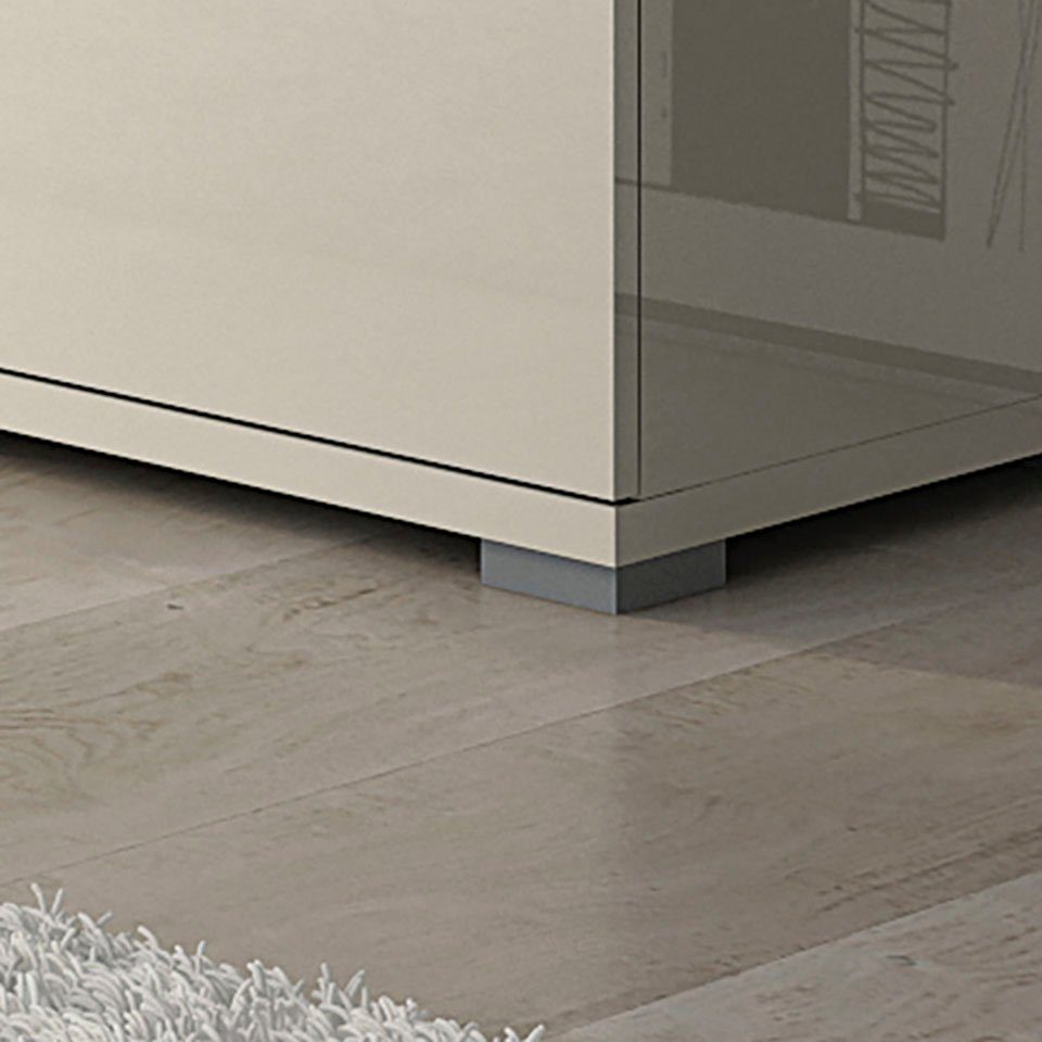 Places of Style Vitrinekast Piano UV-gecoat, soft close-functie