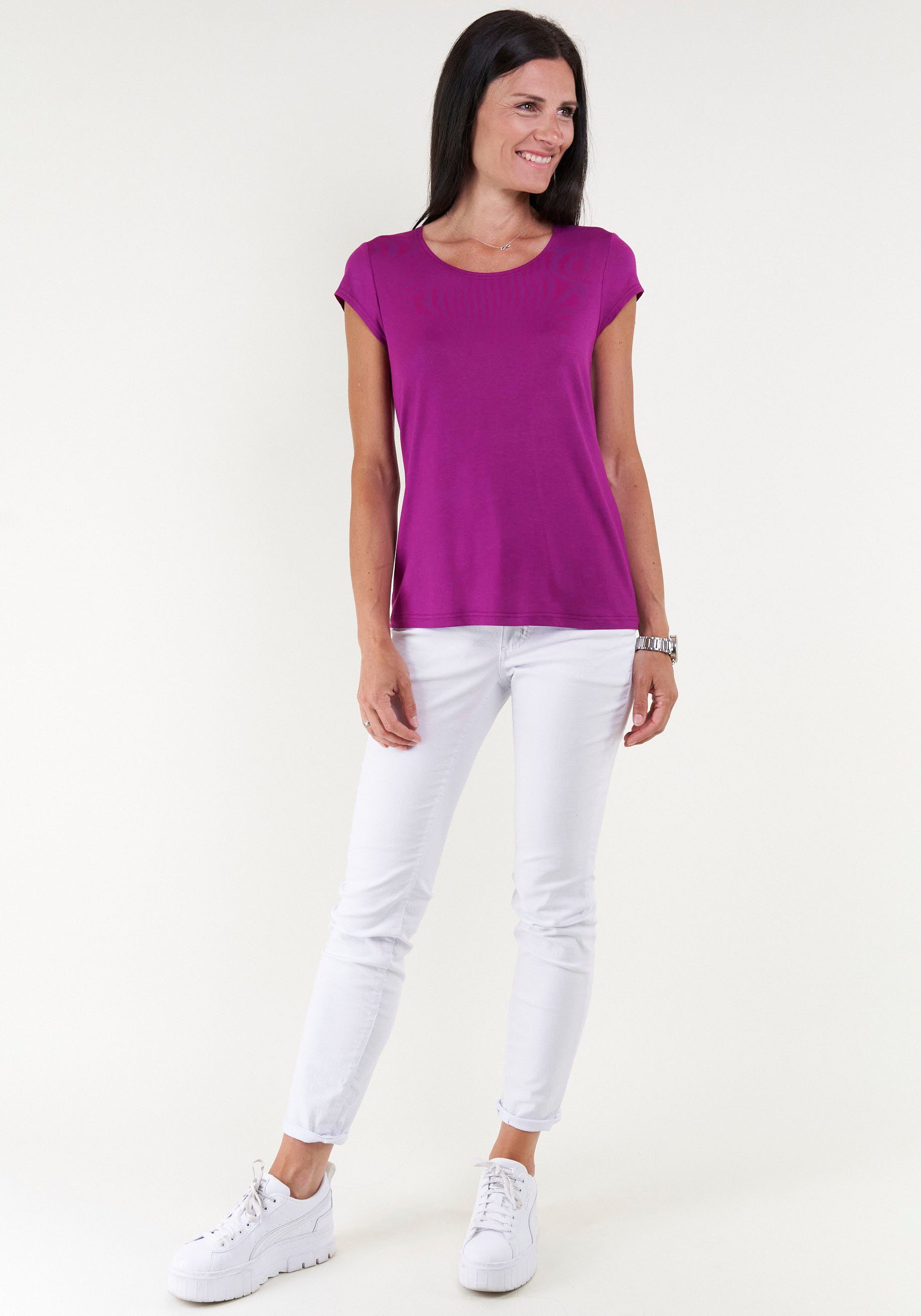 Seidel Moden T-shirt met kapmouwen, made in germany
