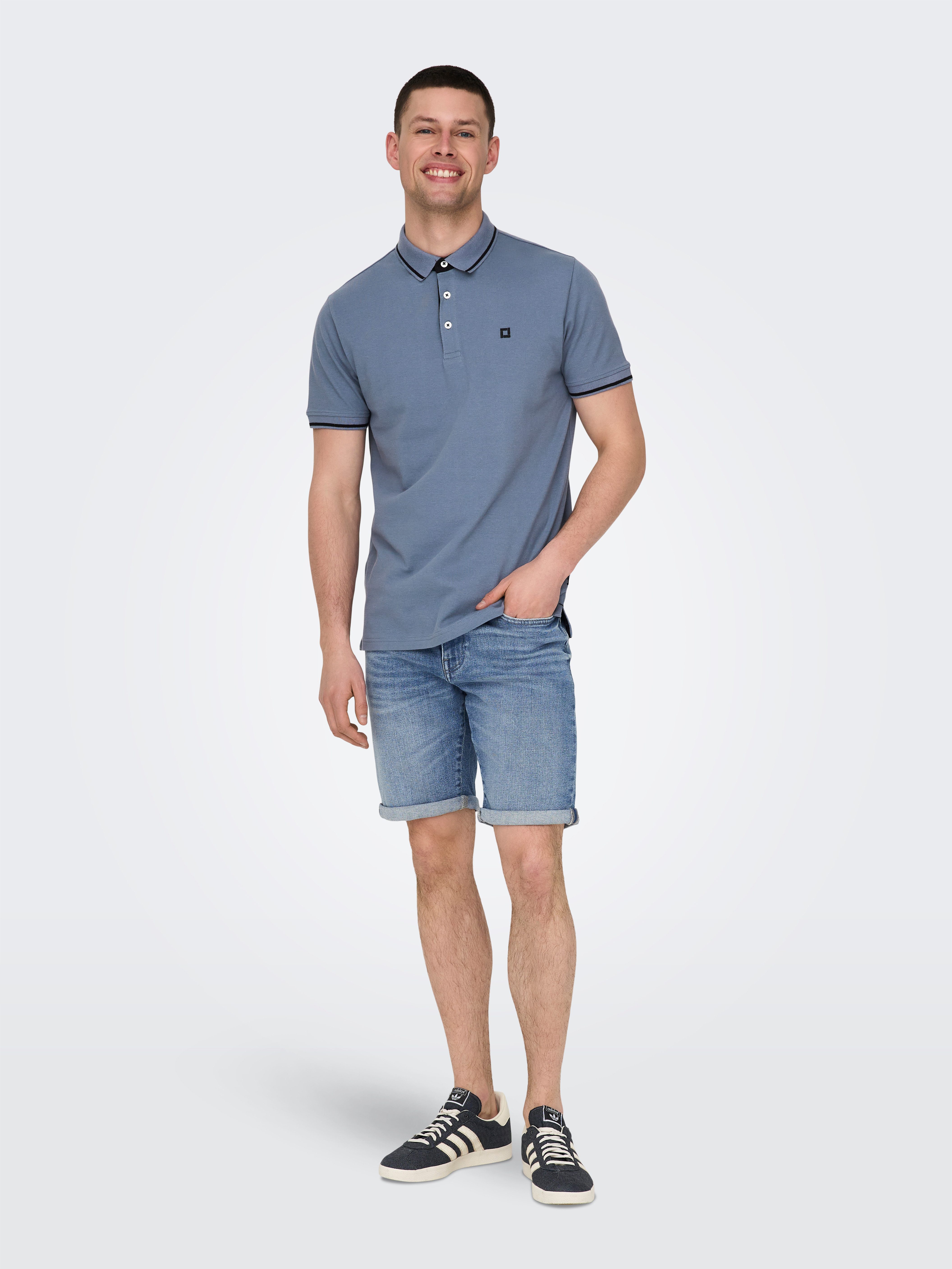 ONLY & SONS Poloshirt ONSFLETCHER SLIM SS POLO NOOS