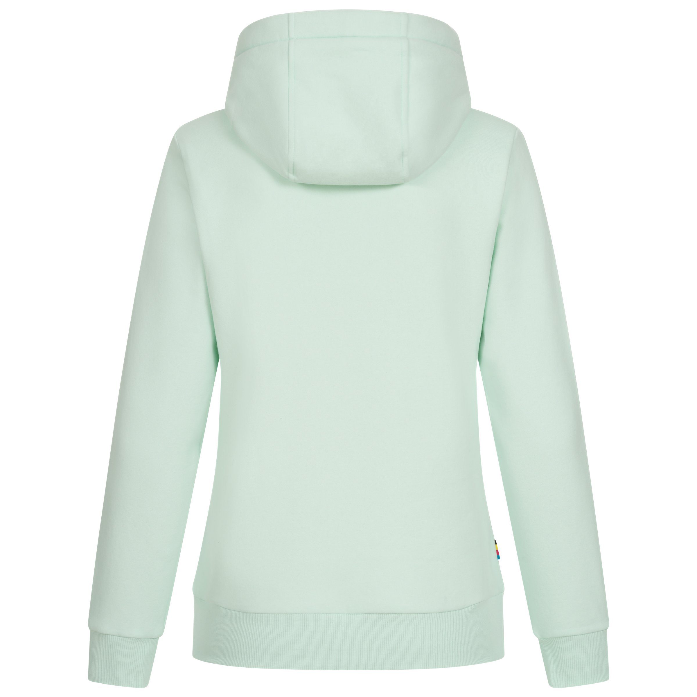 DEPROC Active Hoodie HildaCMYK II WOMEN zachte fleecejack met kangoeroezak