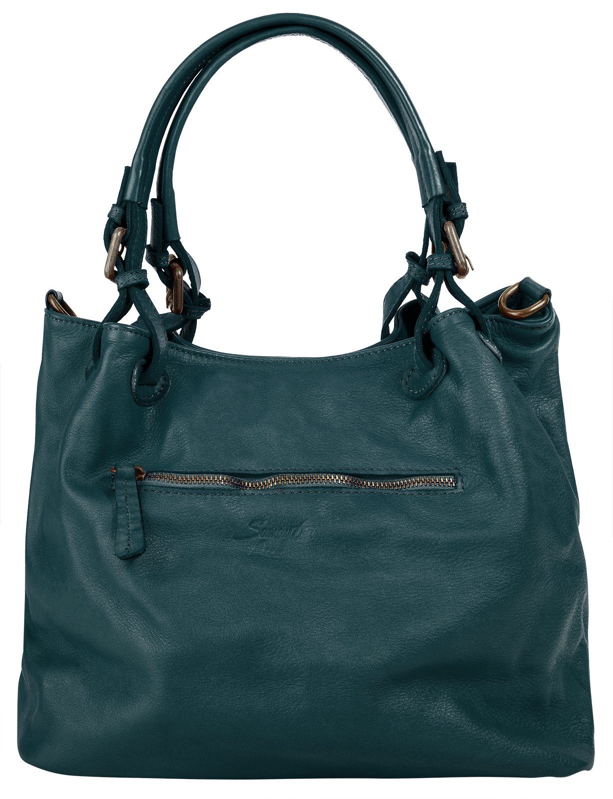 Samantha Look Shopper echt leer, made in italy