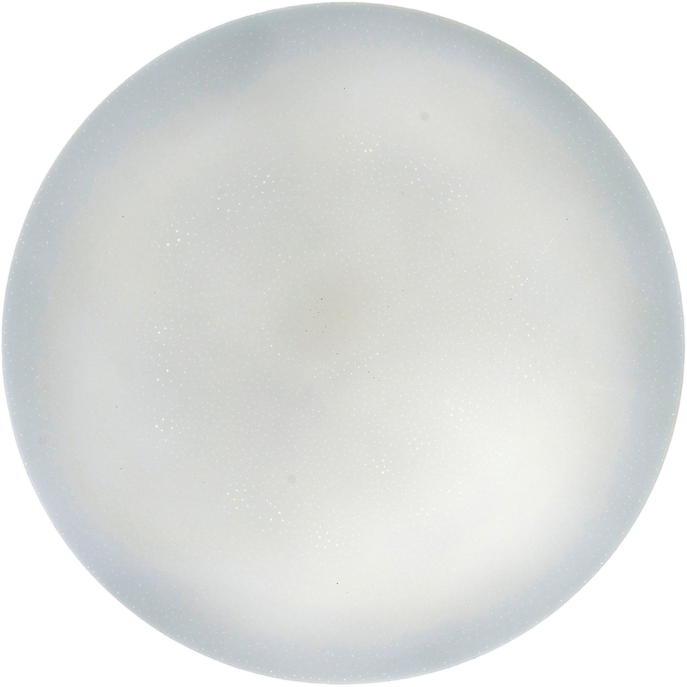 näve Led-plafondlamp Rainbow Kristaleffect, dimbaar, nachtlicht, CCT, kleurwisselaar, afstandsbediening (1 stuk)