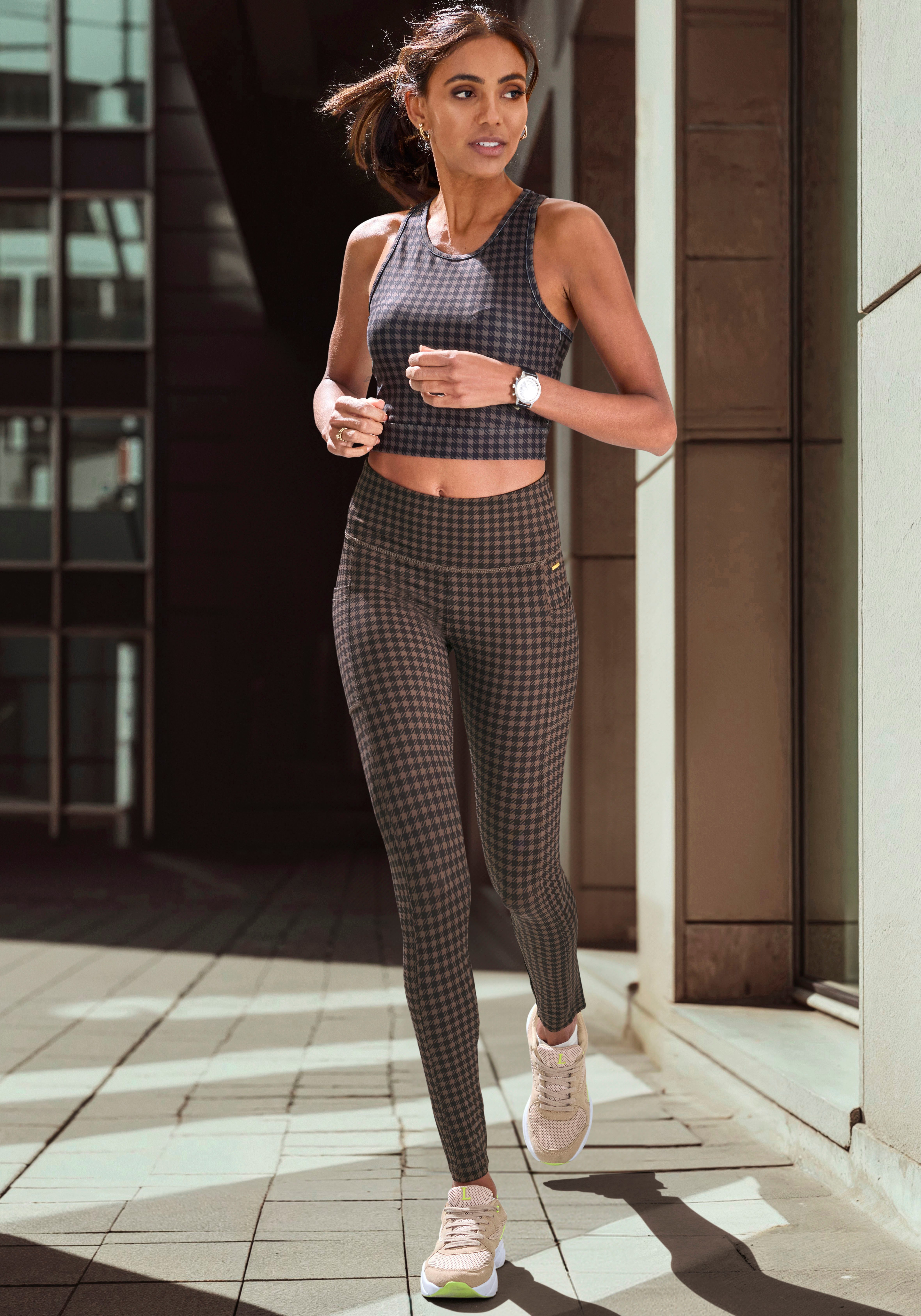 Lascana Functionele legging mey all-over motief