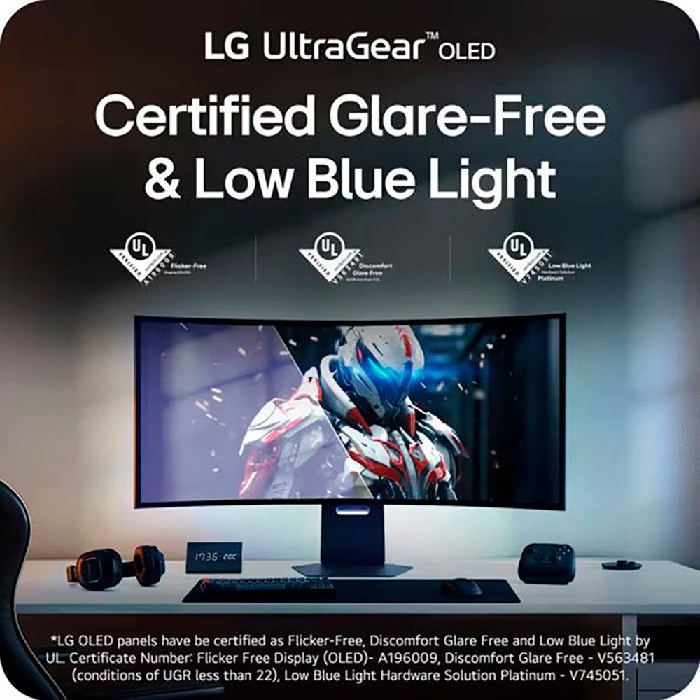 LG Curved OLED-gamemonitor 45GX950A, 113 cm / 45", 5K2K
