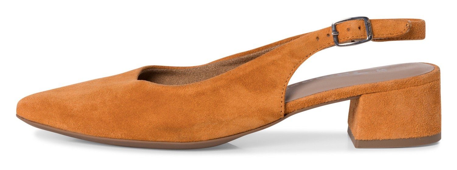 Tamaris Slingback pumps , blokhak, avondschoen, zomerschoen met verstelbare riem