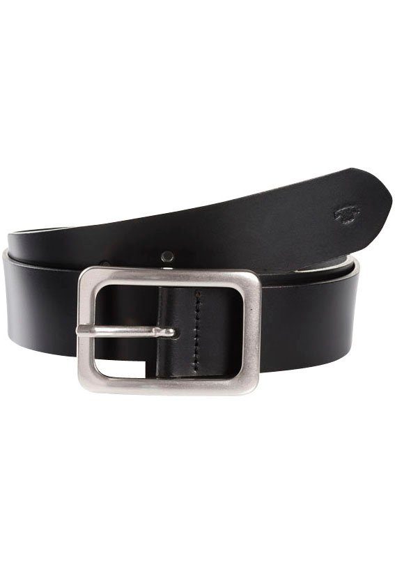 Tom Tailor Leren riem TTEVE 4 cm brede dameslerenriem, klassiek must-have unisex riemen maat 95 zwart