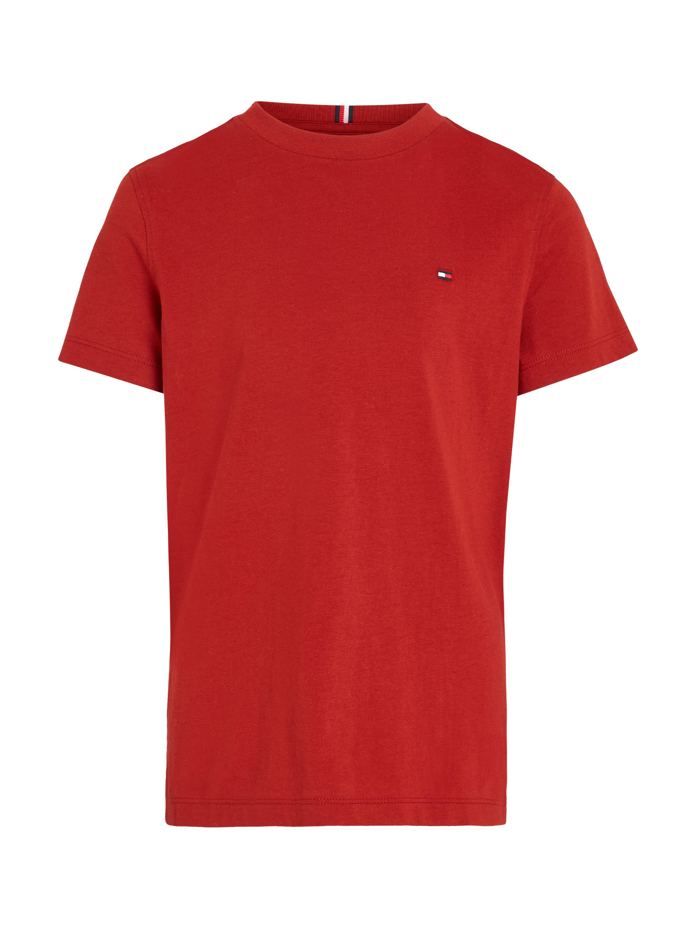 Tommy Hilfiger Shirt met korte mouwen ESSENTIAL COTTON TEE S S Kinderen tot 16 jaar met logostiksel