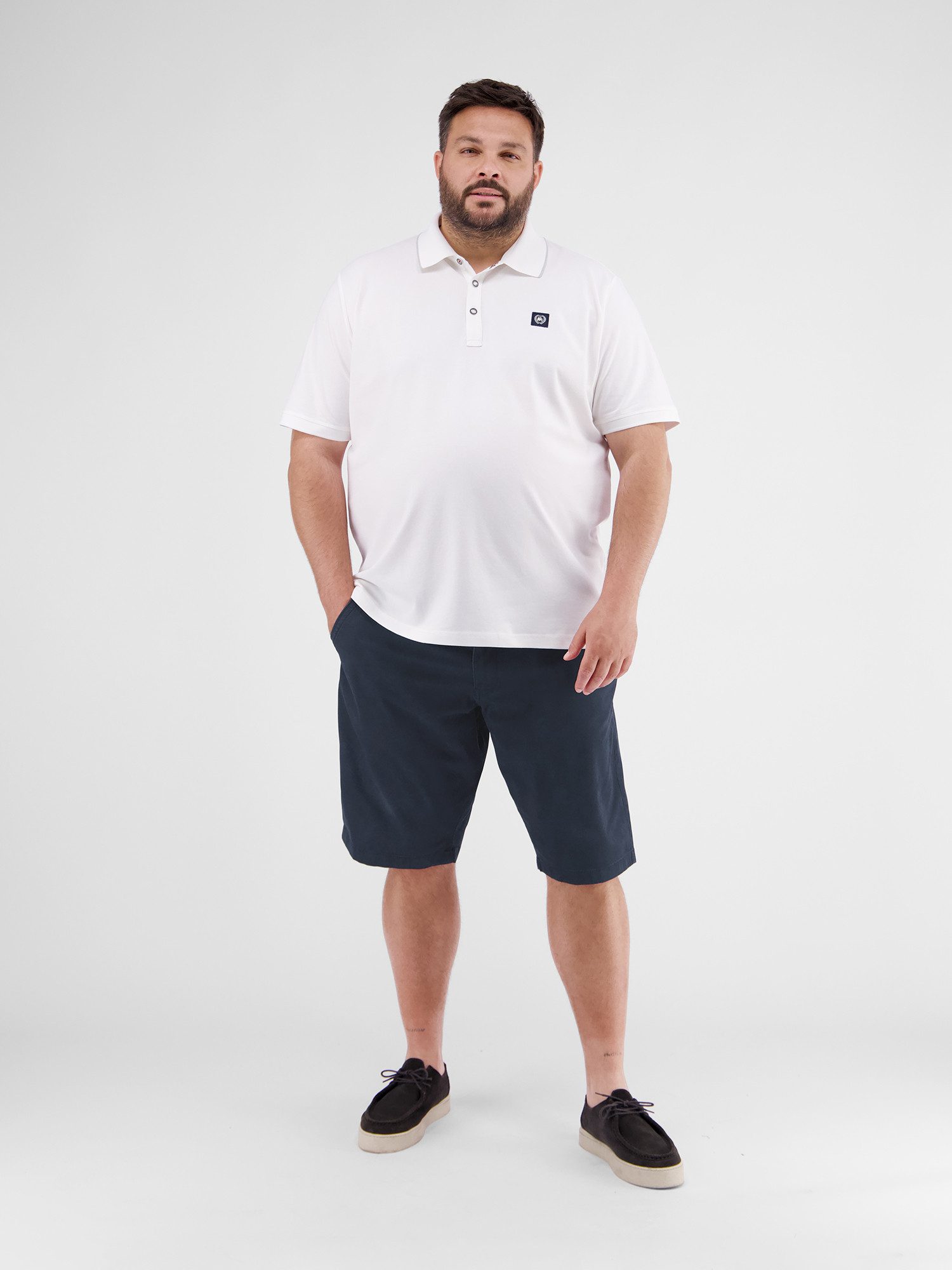 Lerros Bermuda LERROS heren chino bermuda in grote maten