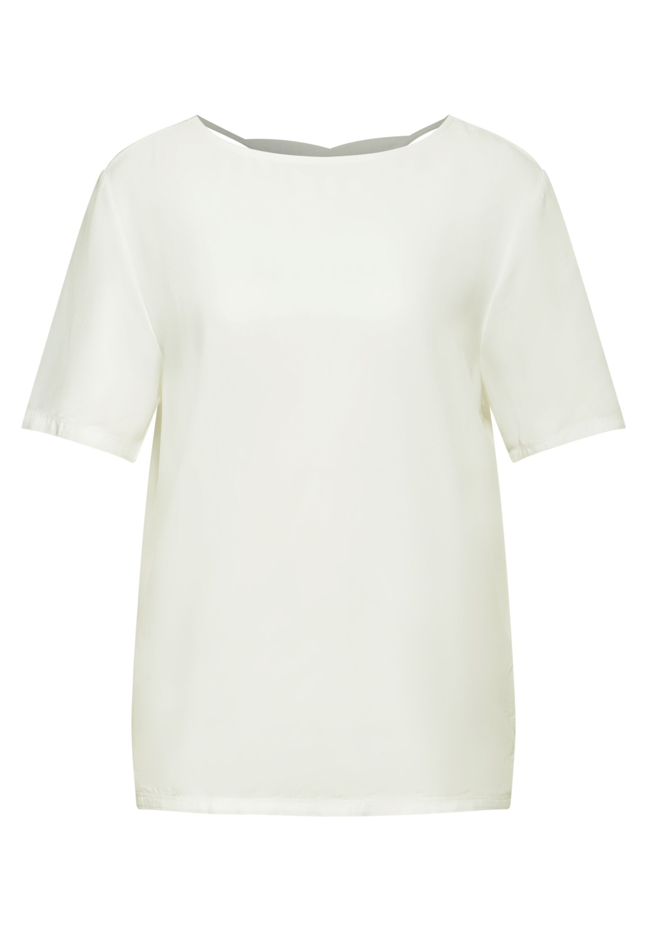 STREET ONE Shirt met ronde hals met banden op de rug