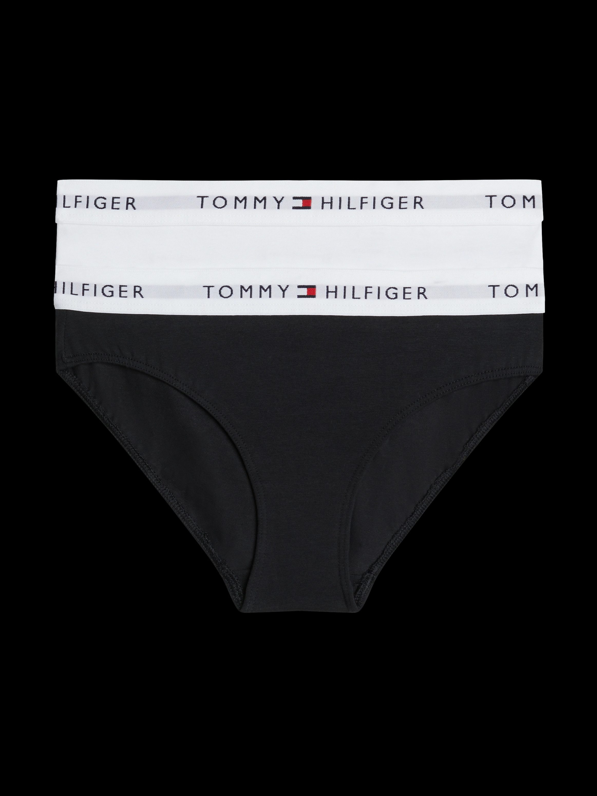 Tommy Hilfiger Underwear Bikinibroekje 2 PK BIKINI met een logo-opschrift (2 stuks, Set van 2)