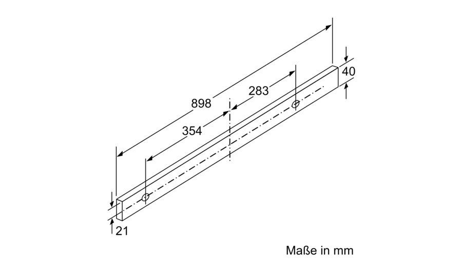 Constructa Vlakscherm-afzuigkap CD30976 (1 stuk)