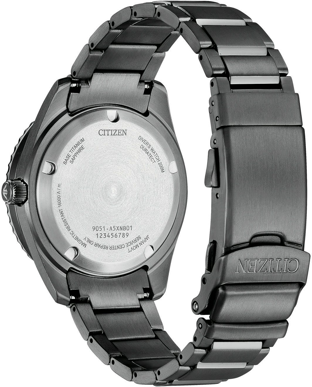 Citizen Automatisch horloge Promaster Fujitsubo Mechanical Diver Polshorloge, mechanisch horloge, herenhorloge, titanium, saffierglas