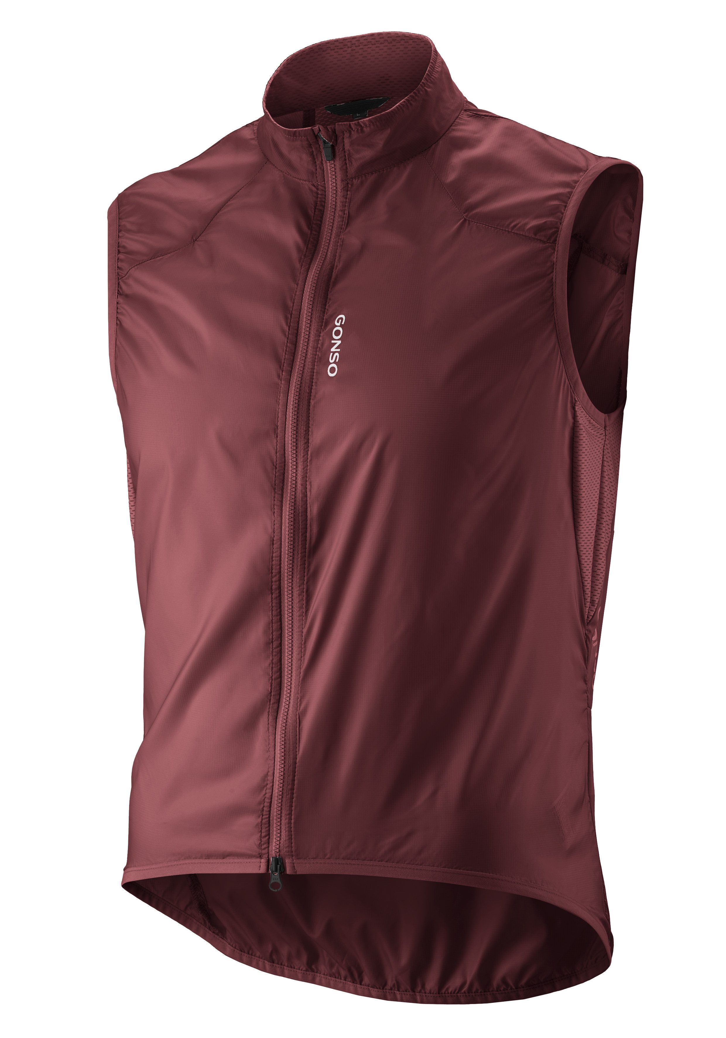 Gonso Functionele bodywarmer Road Vest Wind M Heren vest, ademend fietsvest, licht windvest, tight fit
