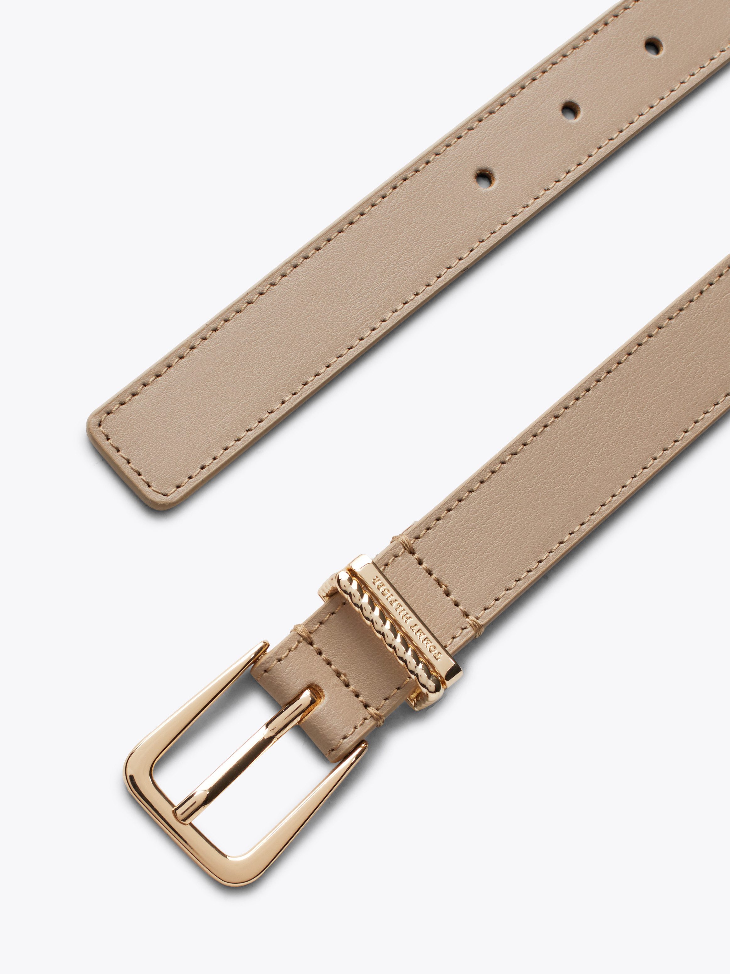 Tommy Hilfiger Leren riem TH LUXE 2.5 met gestempeld logo