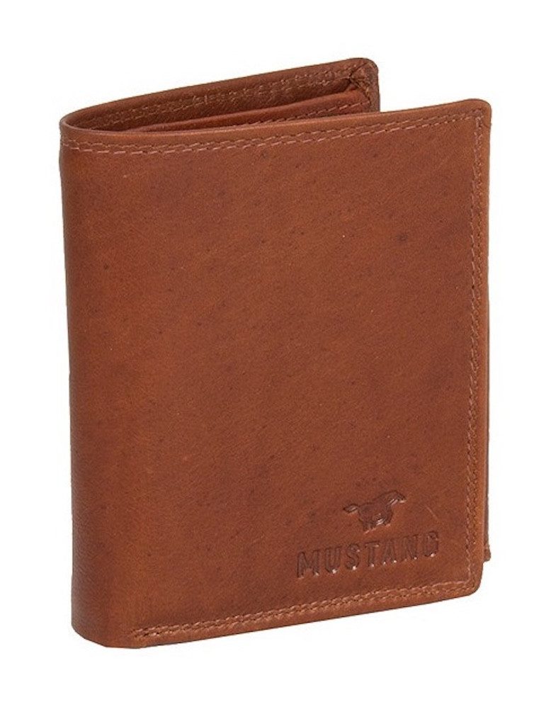 MUSTANG Portemonnee UDINE Portemonnee, geldbeugel, tas, geldtas met RFID-bescherming unisex portemonnees maat 12 cm bruin