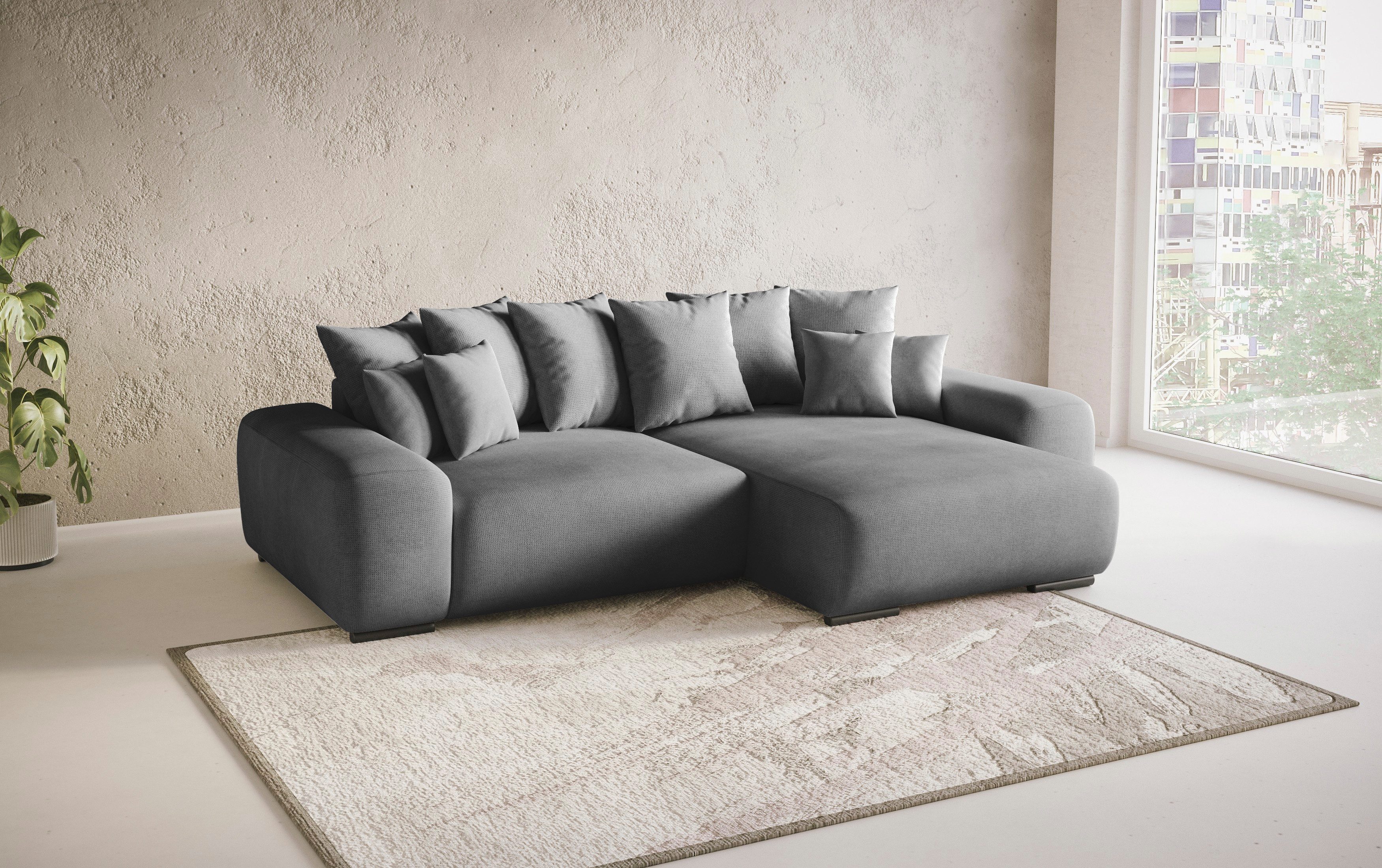 Mr. Couch Hoekbank Sundance II, L-vorm met duraspring-pocketveringkern belastbaar tot 140 kg