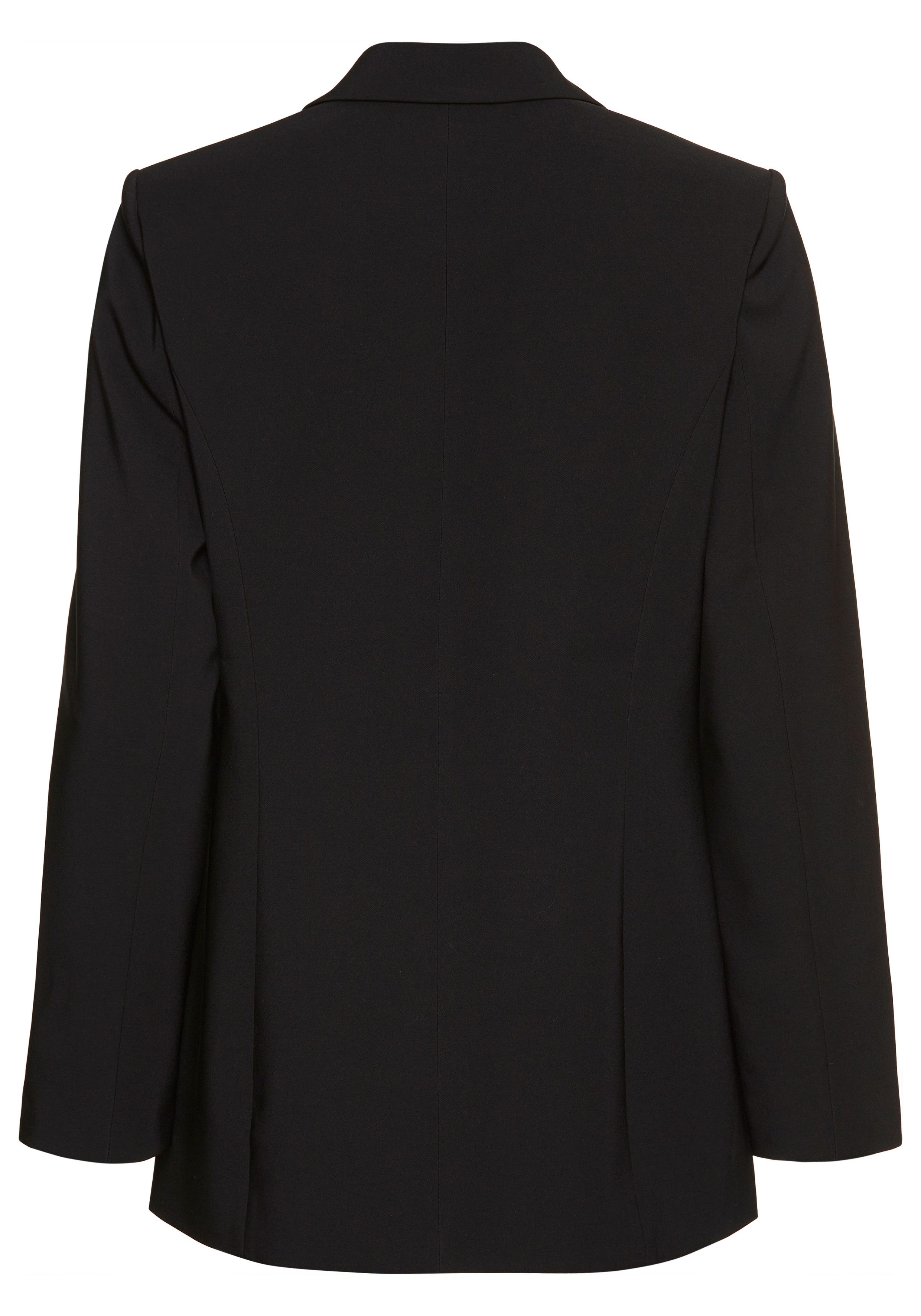 Laura Scott Lange blazer met contrasterend binnenfutter