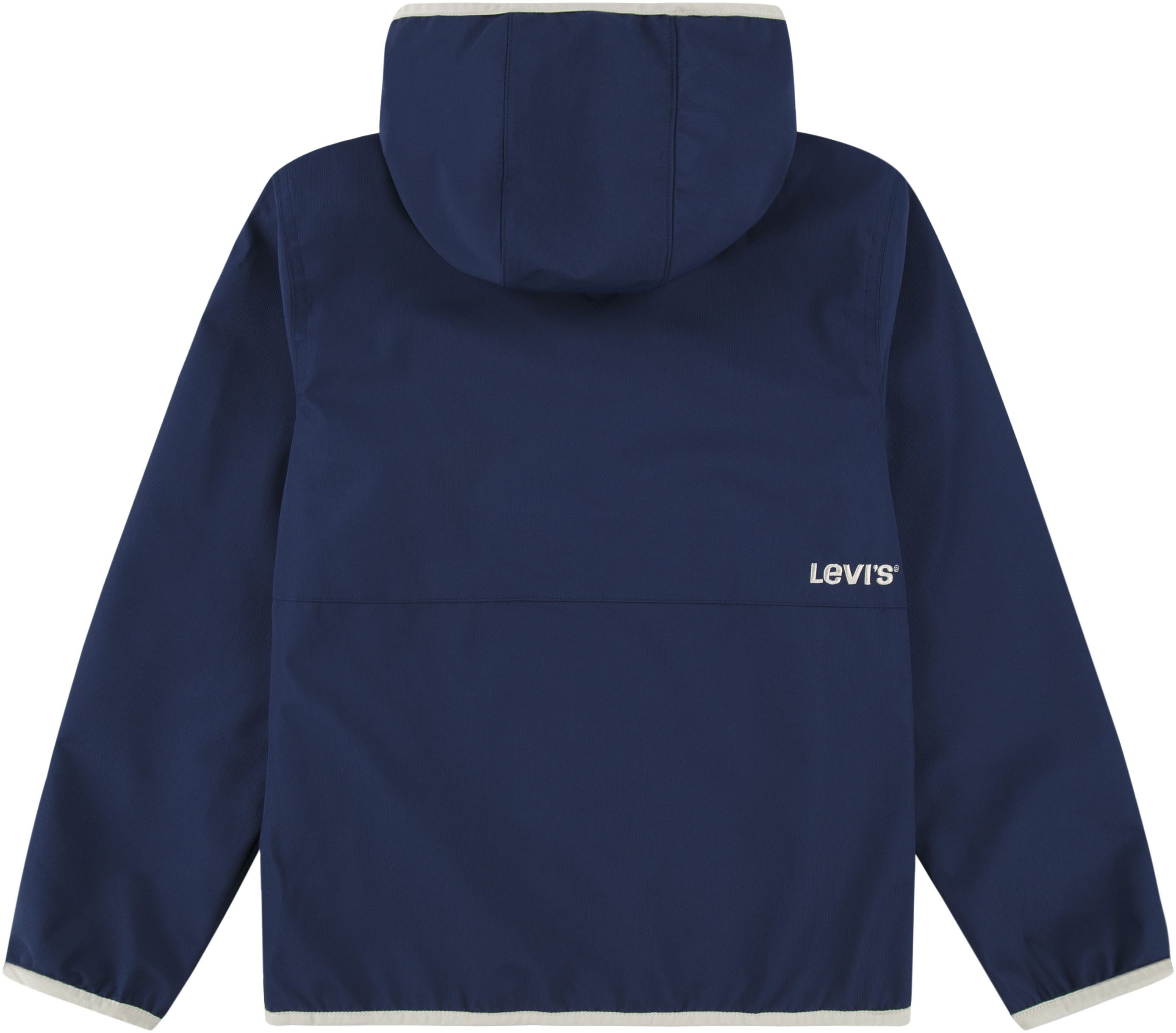 Levi's Kidswear Windbreaker LVB STOWAWAY HOOD met contrasterende accenten