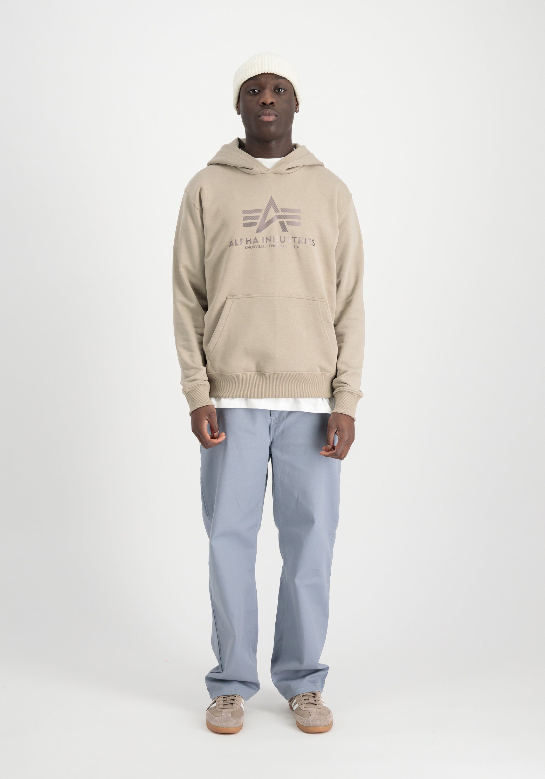 Alpha Industries Hoodie Alpha Industries Men - Hoodies Basic Hoodie Carbon