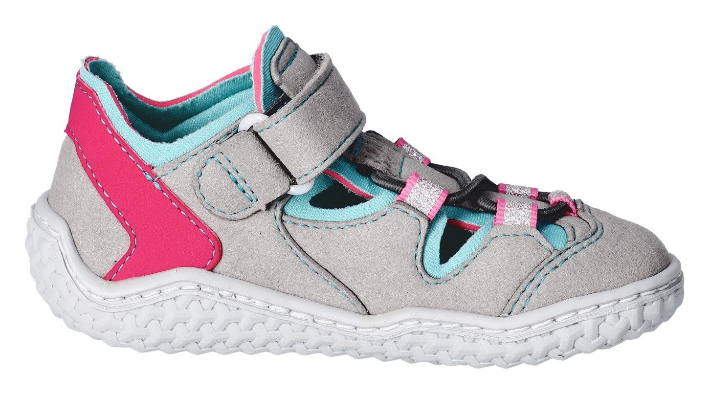 Ricosta Barefootschoenen Jeff WMS: normal , barefoot schoen met elastische band en klittenband, maat sjabloon te downloaden