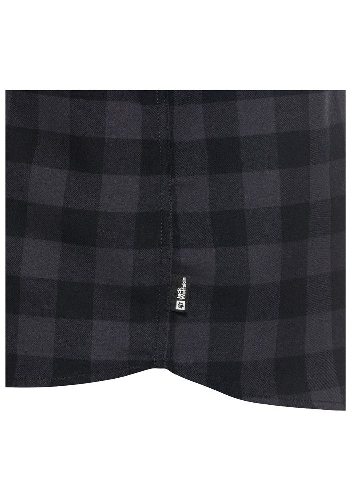 Jack Wolfskin Flanellen overhemd LITE FLANNEL SHIRT M