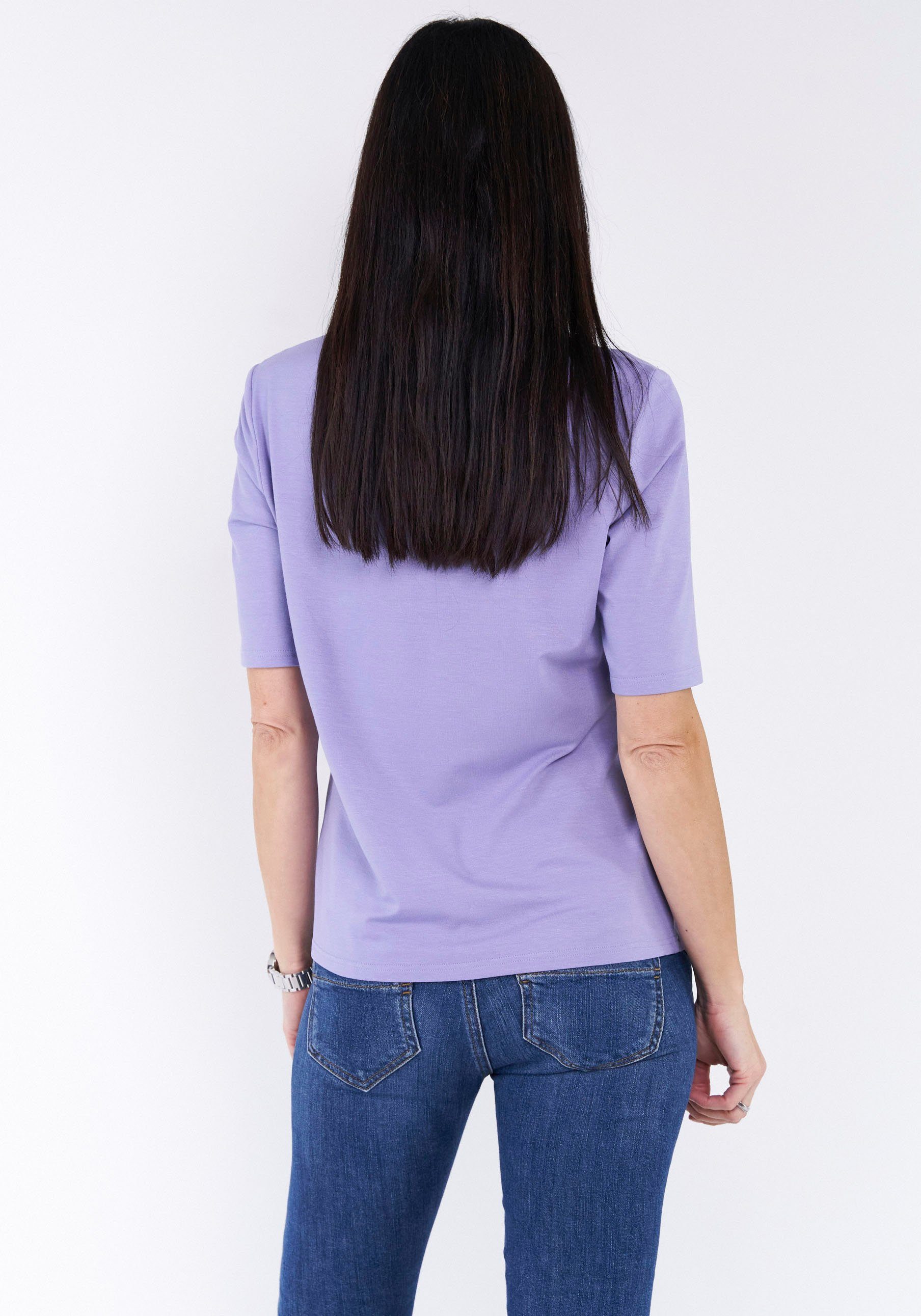 Seidel Moden T-shirt met ronde hals, made in germany