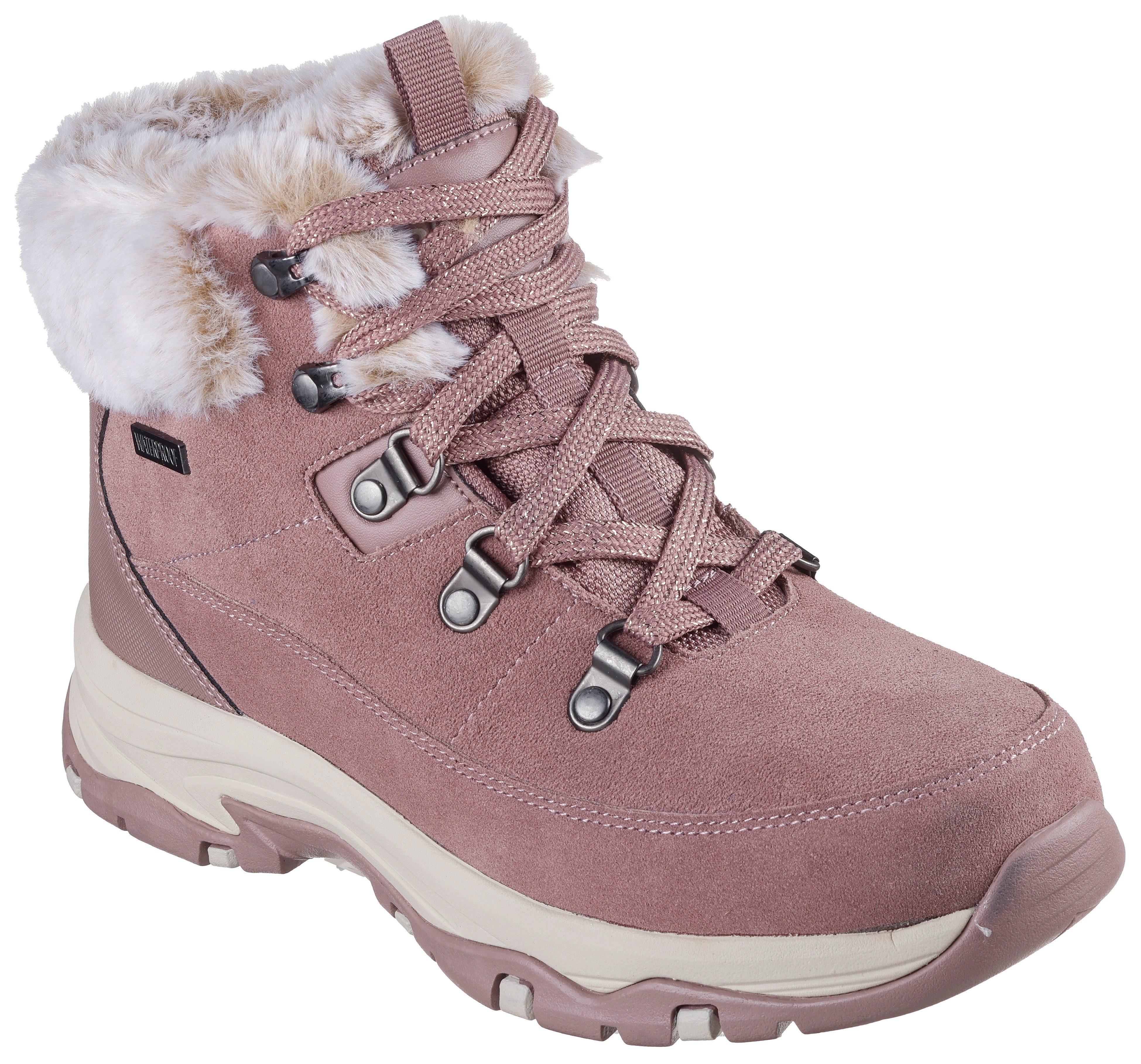 Skechers Winterlaarzen TREGO- chunky boots, vrijetijdsschoen, winterlaarzen met plateauzool