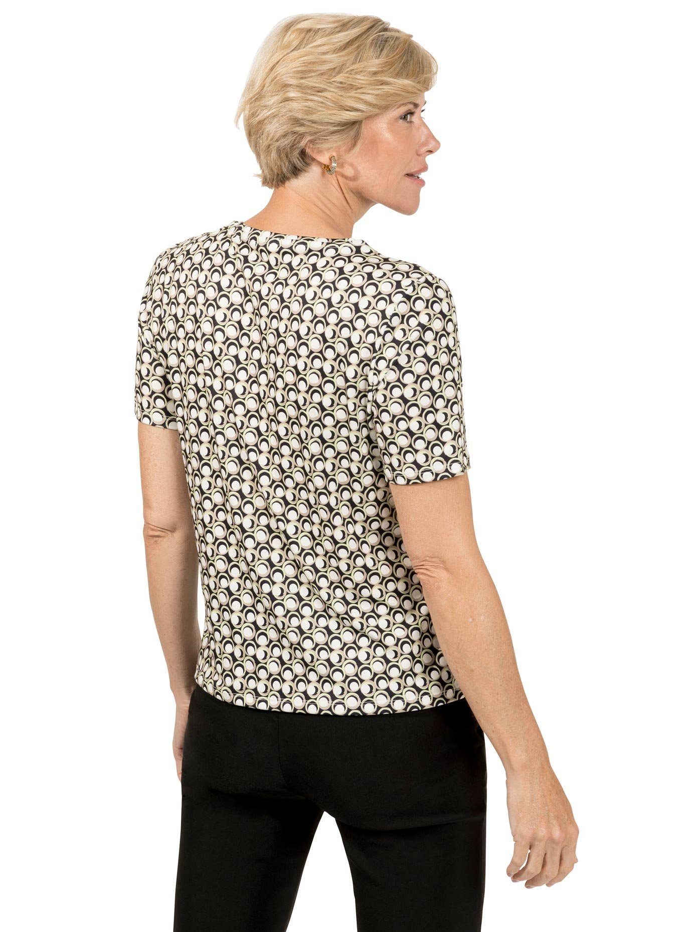 Classic Shirt met ronde hals Shirt (1-delig)