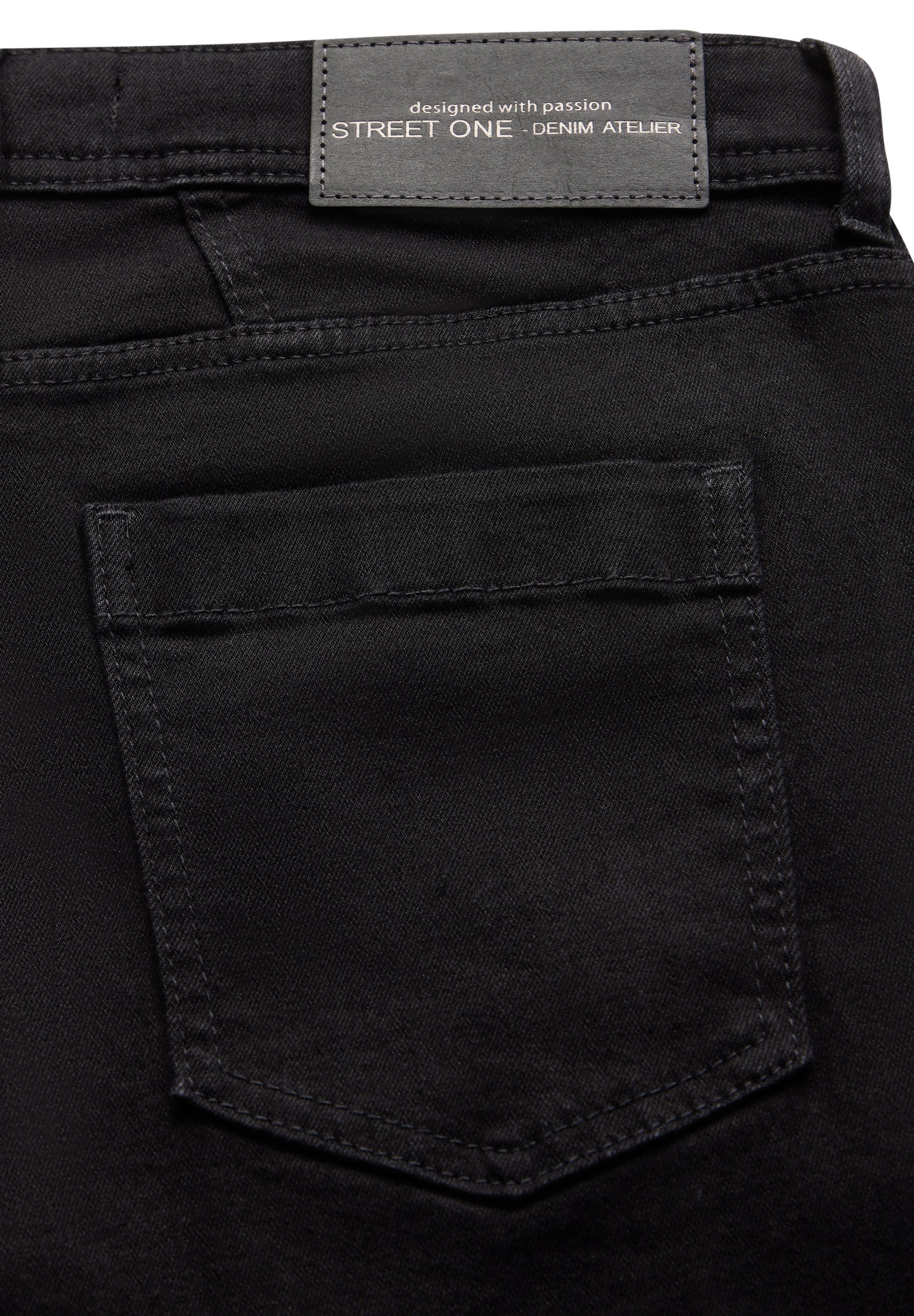 STREET ONE Slim fit jeans Style York in five-pocketsstijl
