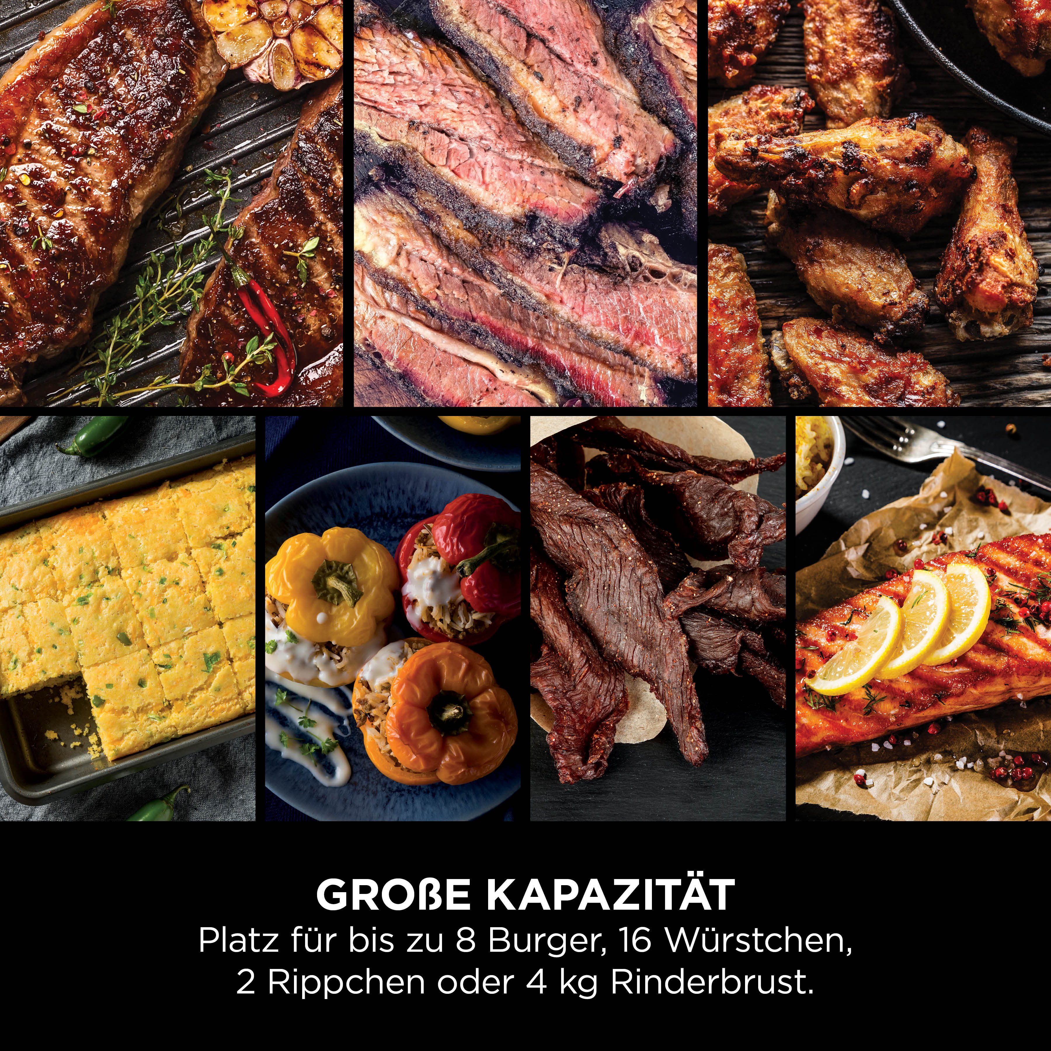 NINJA Tafelgrill Ninja Woodfire OG701EU Elektrische outdoorgrill