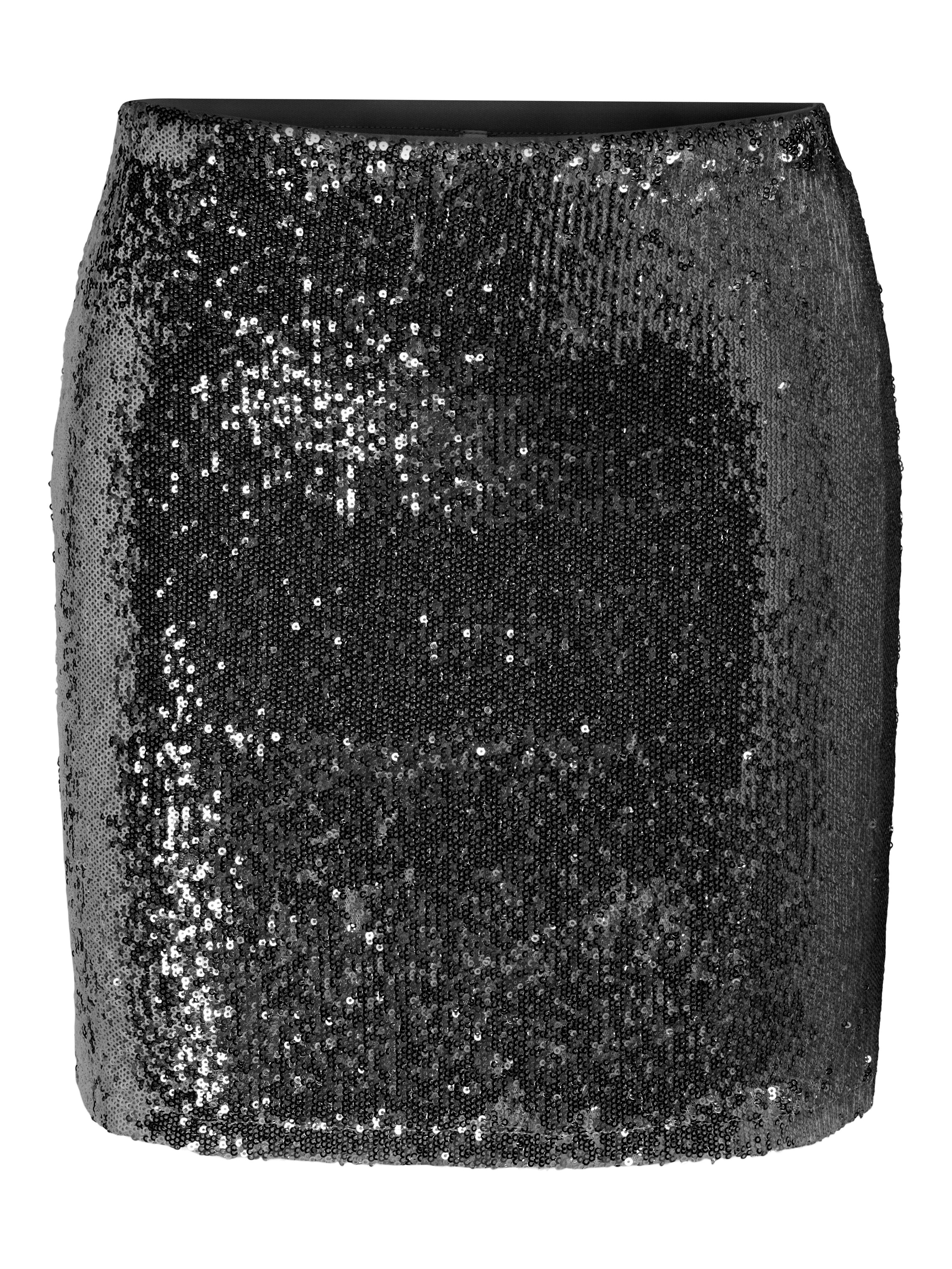 Only Rok met pailletten ONLSIMONE SHORT SEQUINS SKIRT JRS