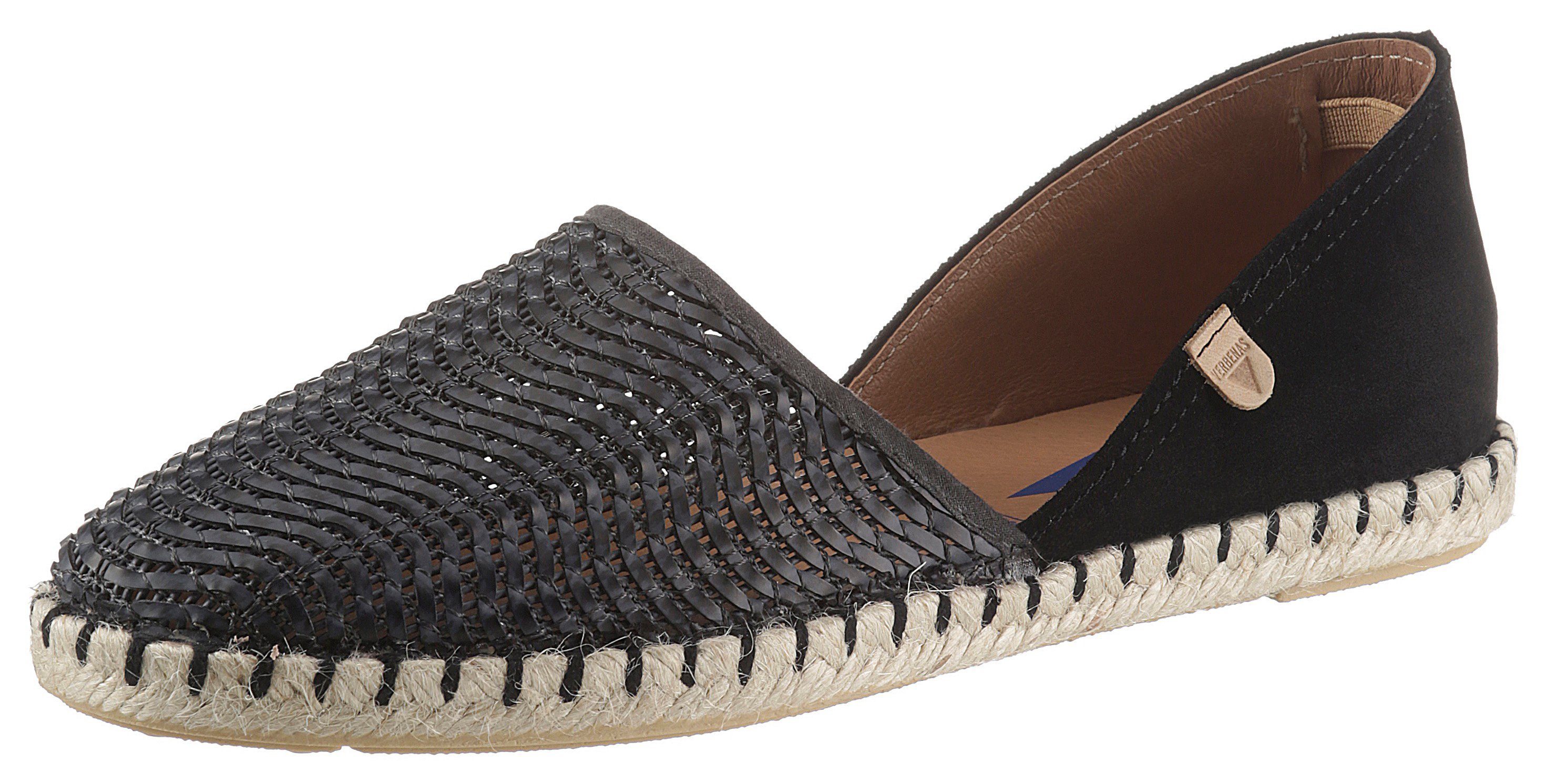 Zwarte VERBENAS Espadrilles CARMEN | Omoda