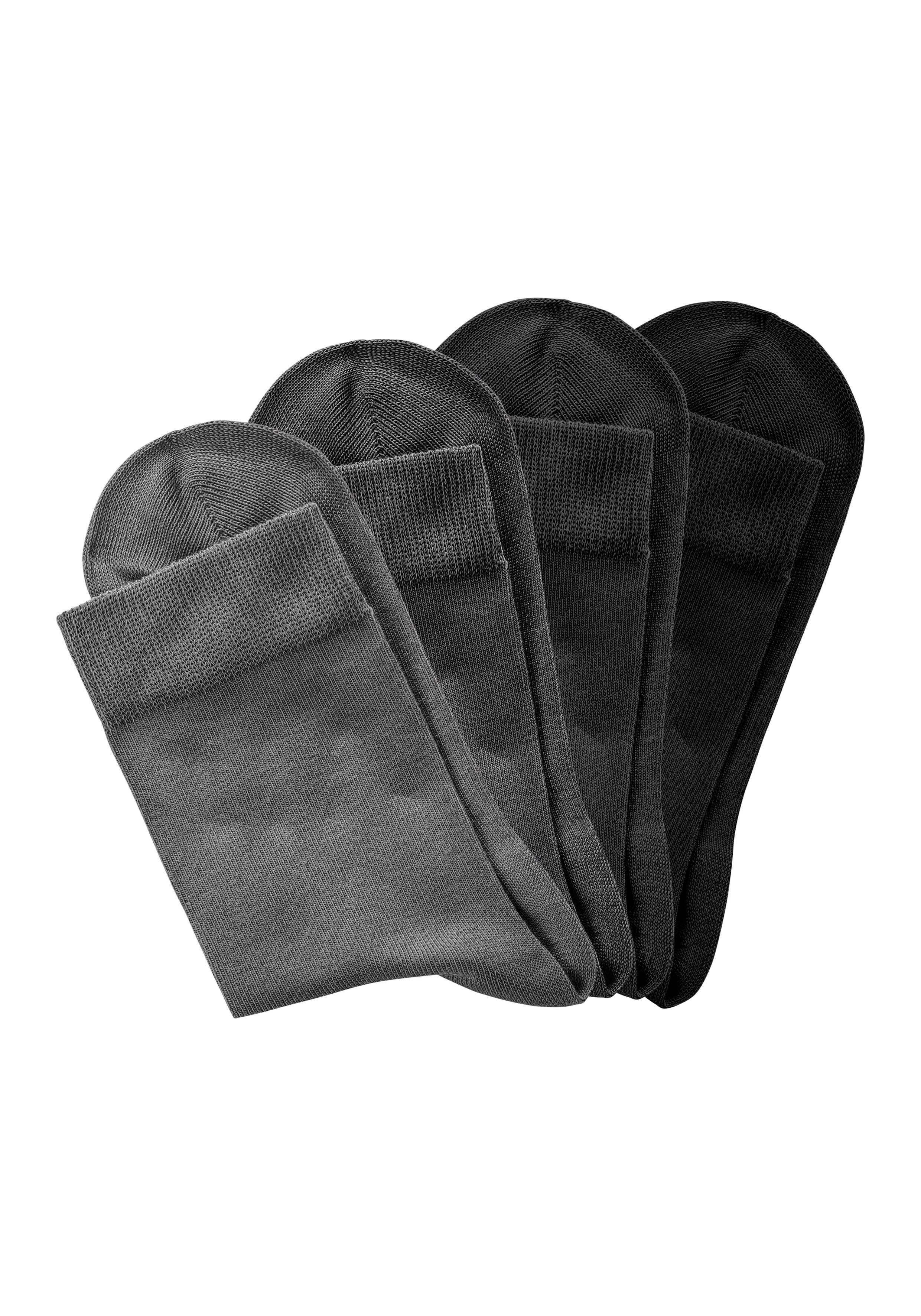 H.I.S Sokken in verschillende kleurencombinaties (set, 4 paar)