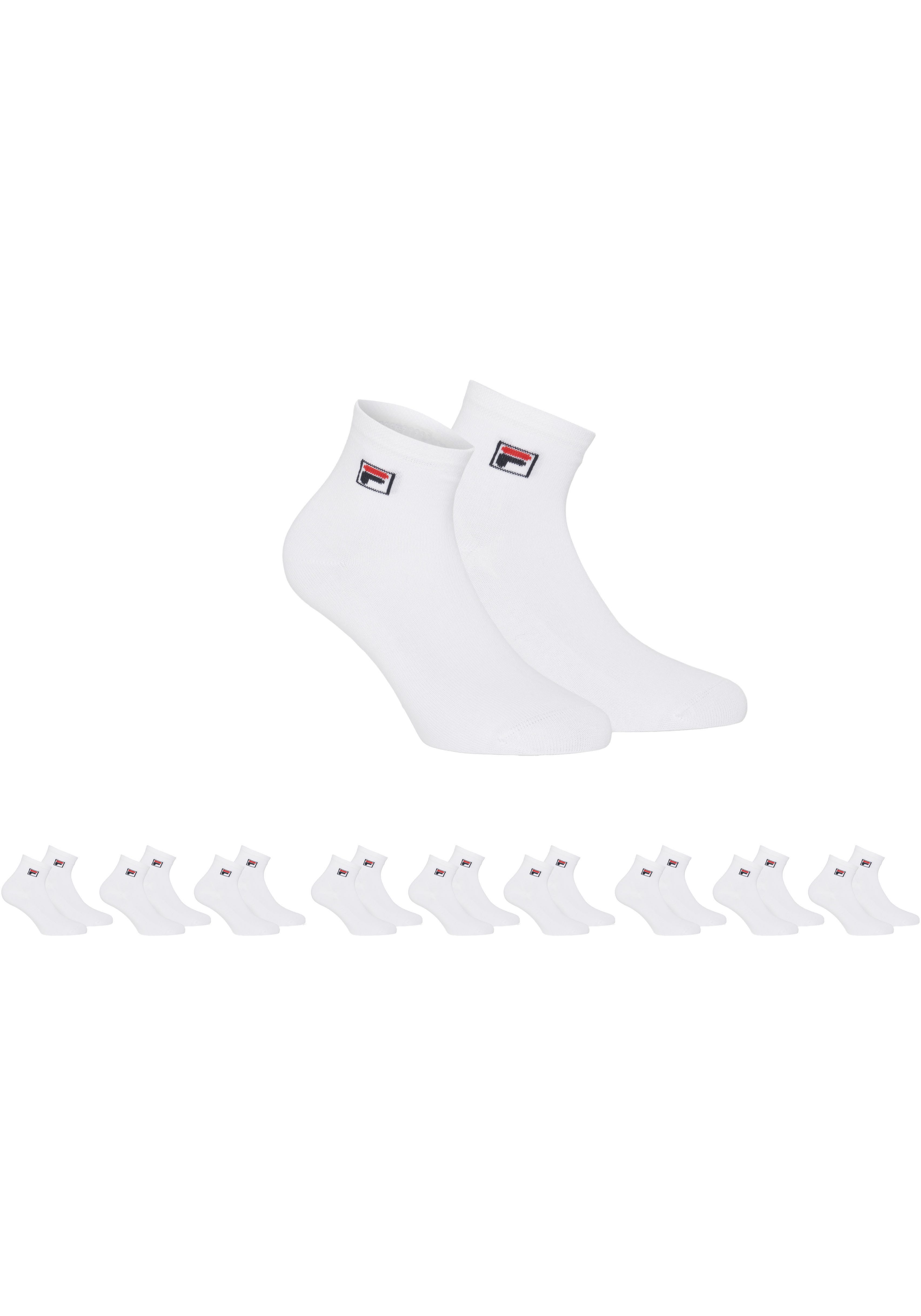 Fila Korte sokken UNISEX QUARTER PLAIN SOCKS (set, 9 paar)
