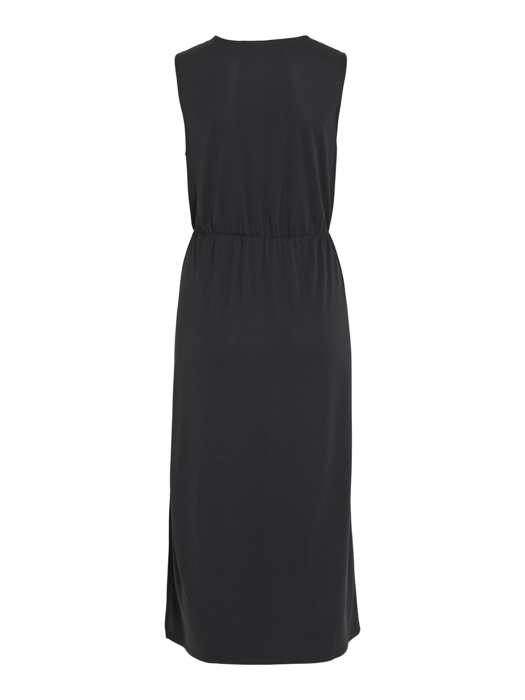Vila Maxi-jurk VIMODALA V-NECK S L MIDI DRESS NOOS