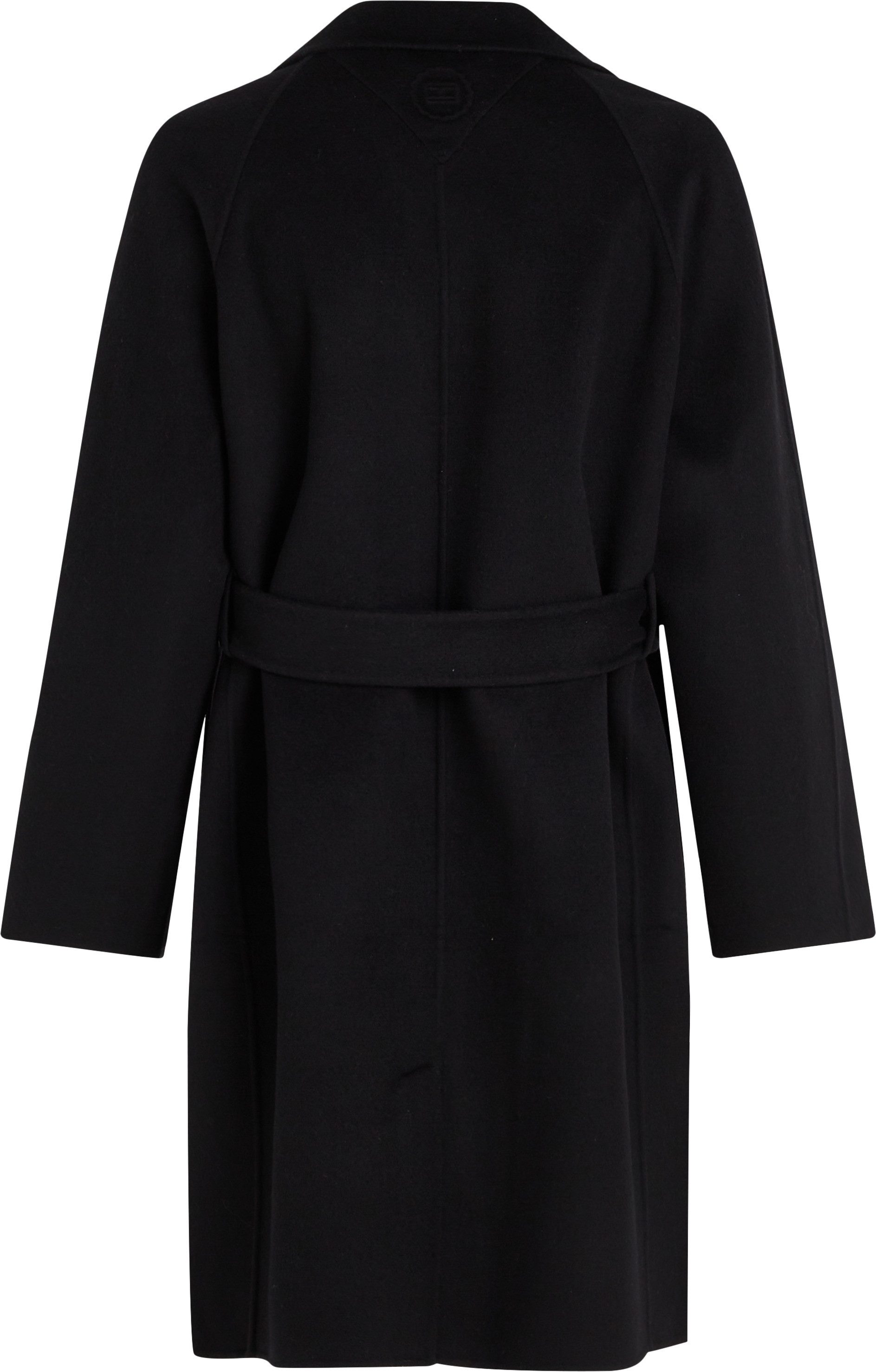 Tommy Hilfiger Korte jas REG DF WOOL BELTED COAT