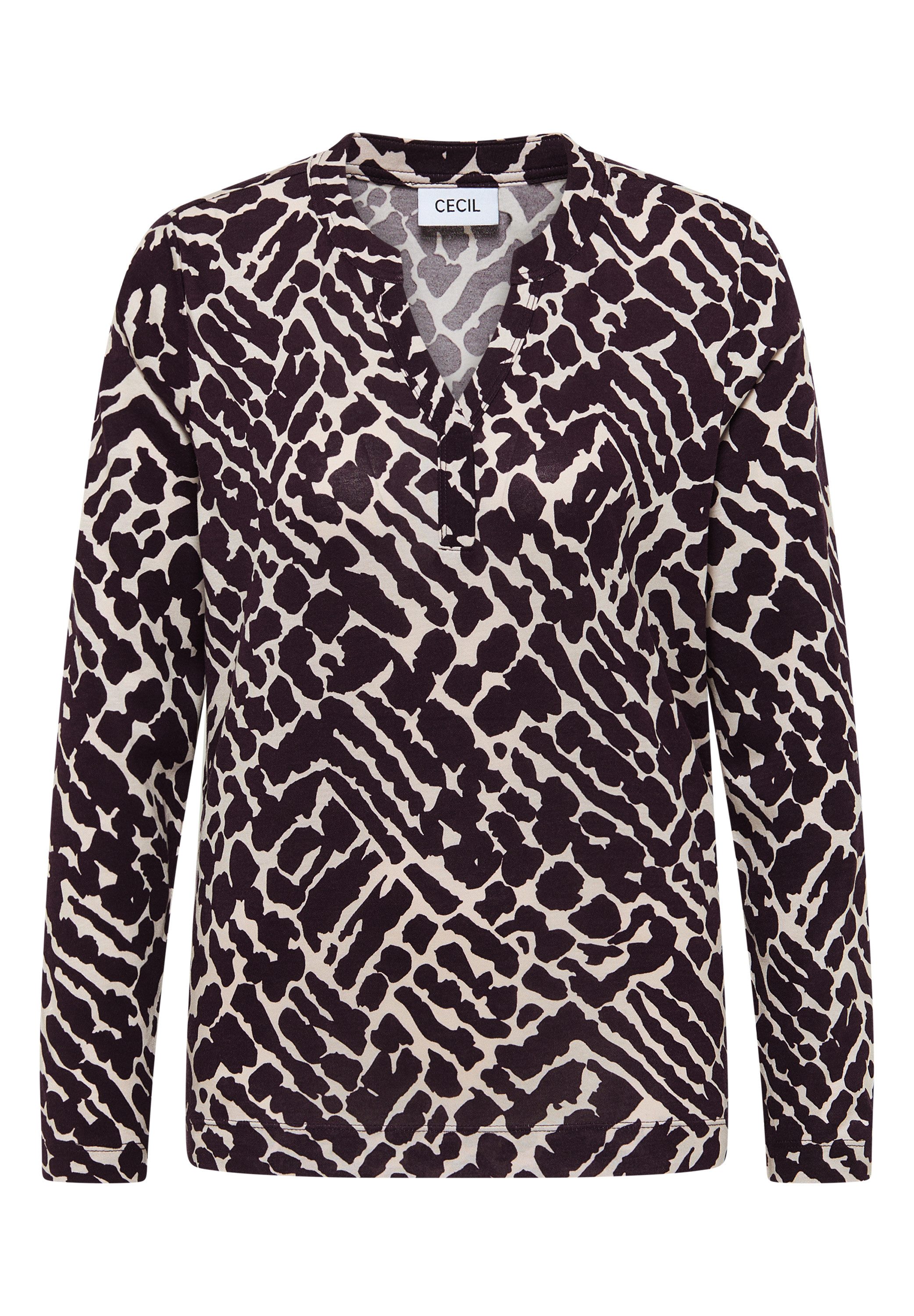 Cecil Shirt met lange mouwen