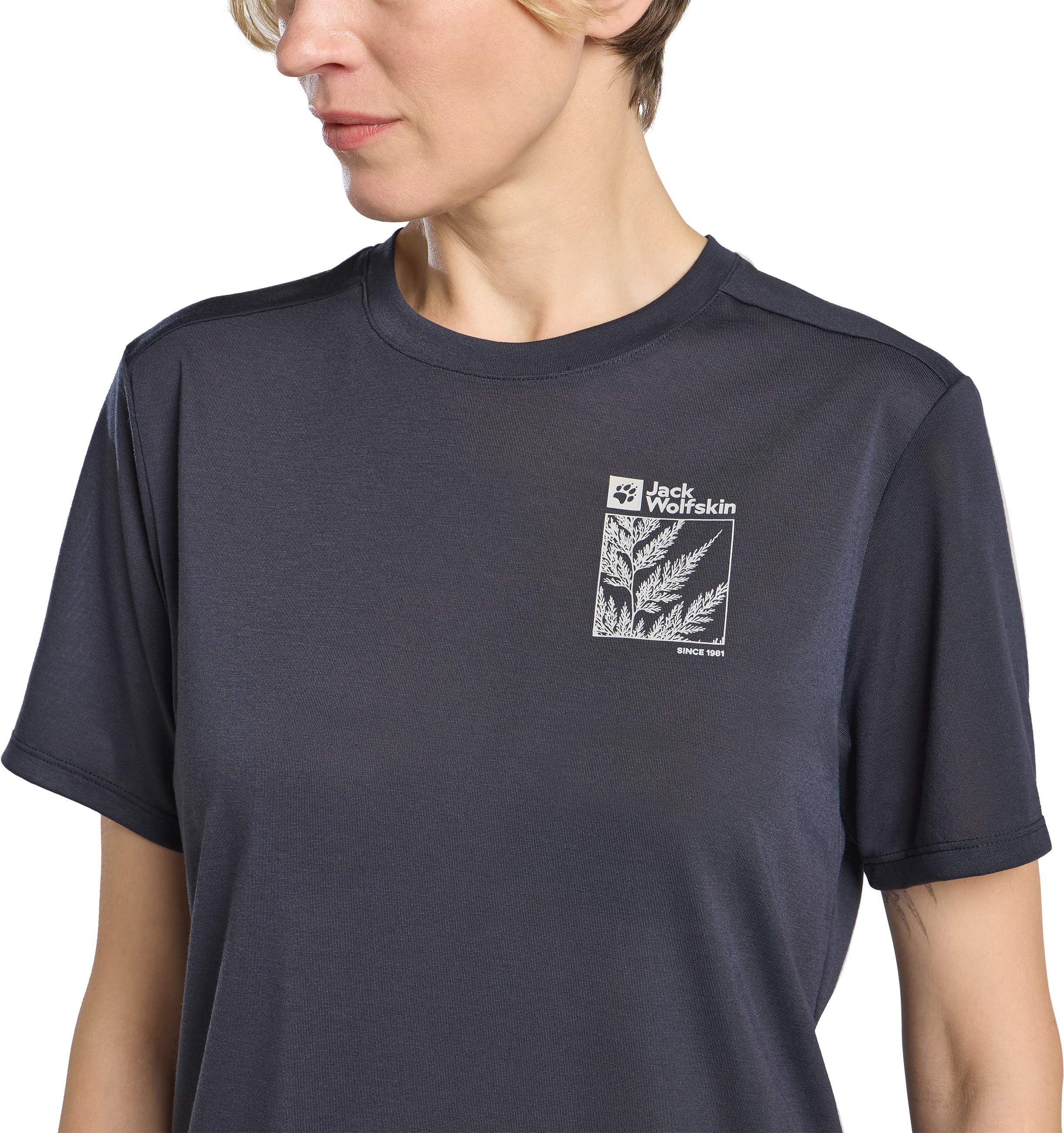 Jack Wolfskin T-shirt VONNAN GRAPHIC T W