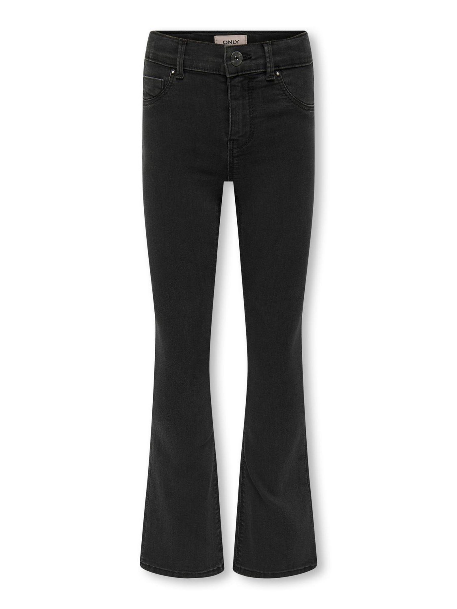 Only Skinny fit jeans met uitlopende pijpen model 'MILA-IRIS'