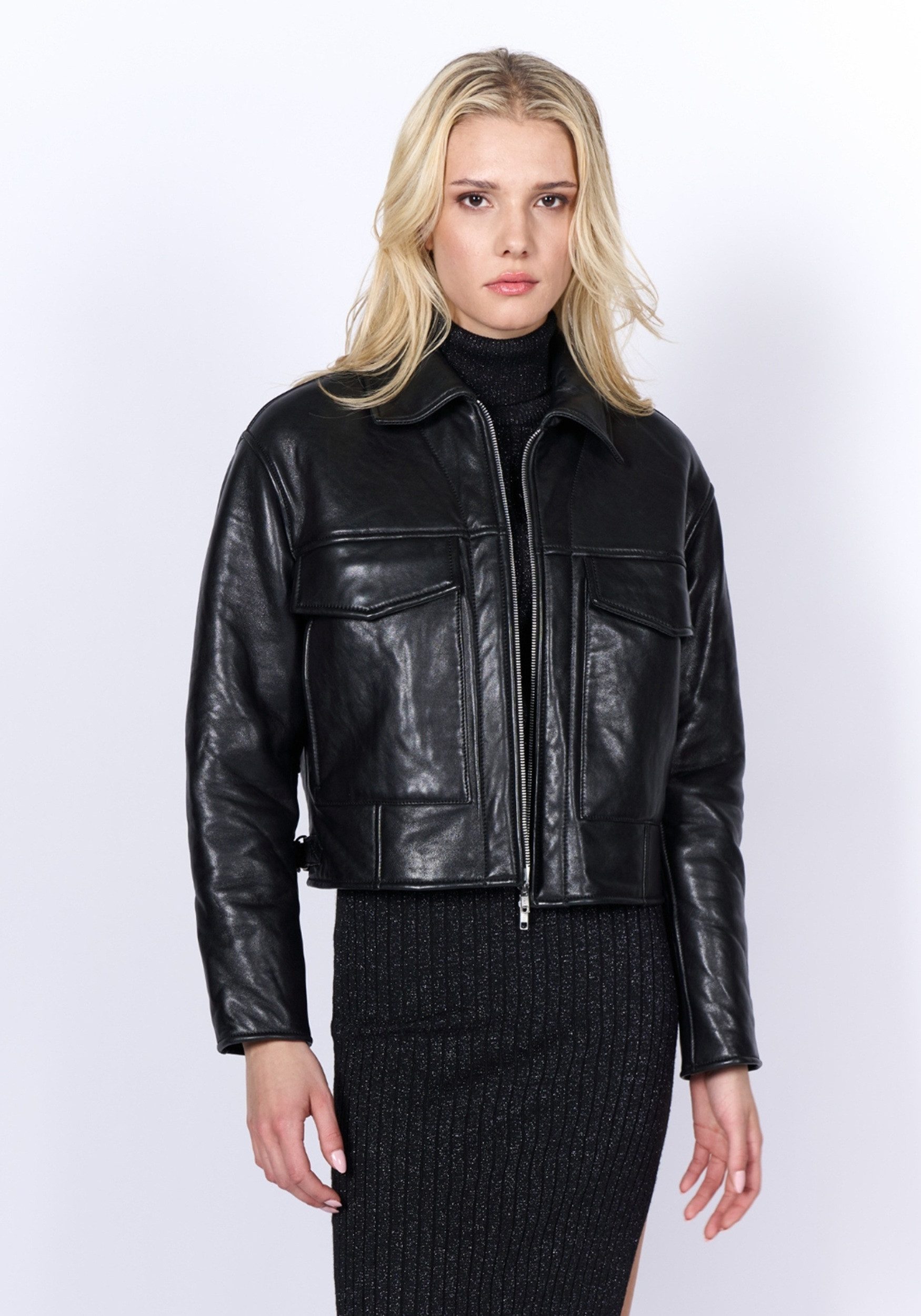 Freaky Nation Leren jack Polar D-FN