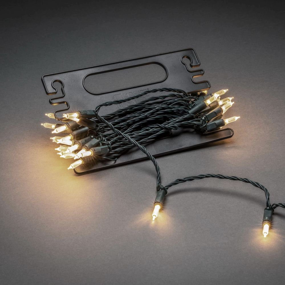 KONSTSMIDE Led-lichtsnoer Kerstversiering buiten met oproller, 80 warmwitte diodes